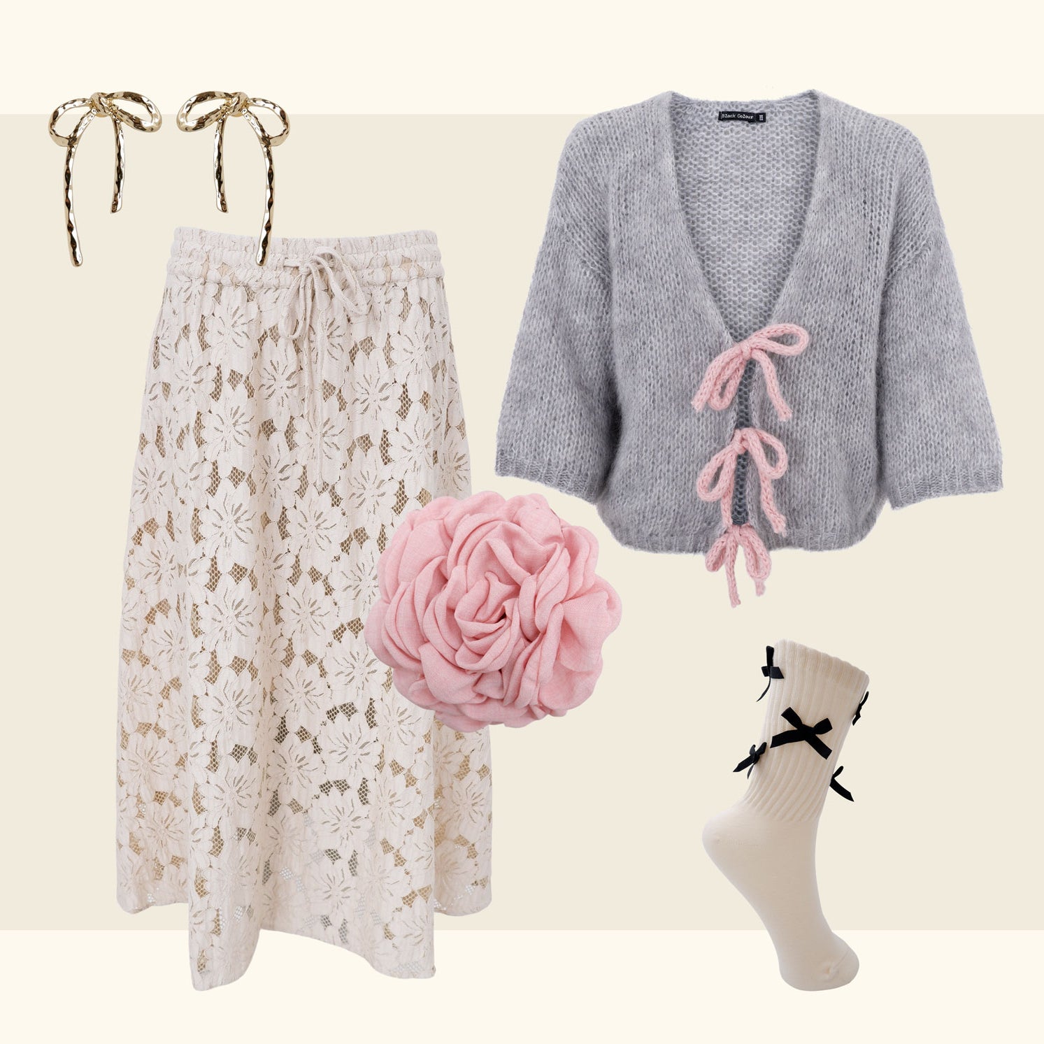 Sløjer, blonder og blomster mode