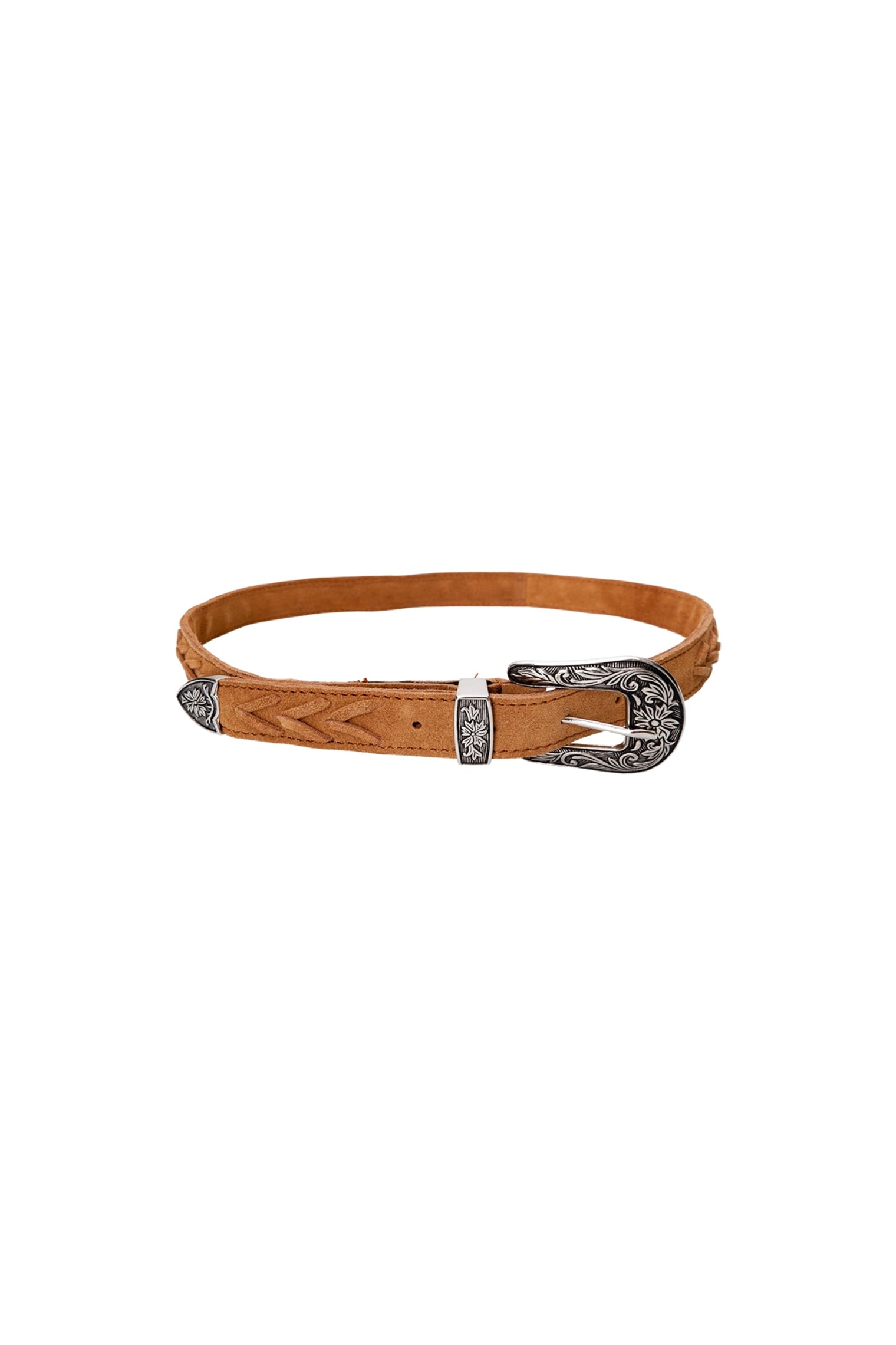 BCEDITH suede jeans belt - Camel - Black Colour
