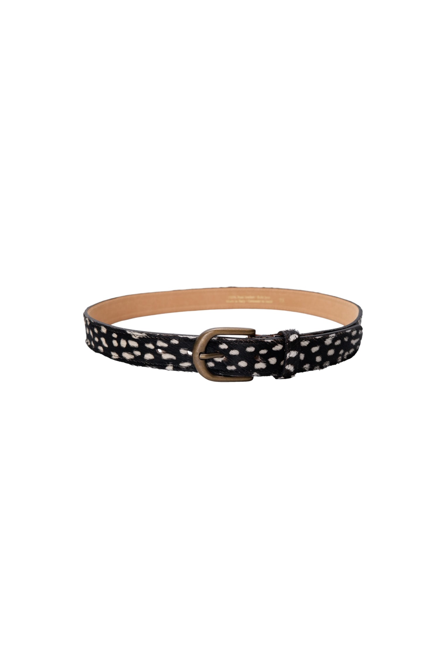 BCBELLIS belt - Black Dotted - Black Colour
