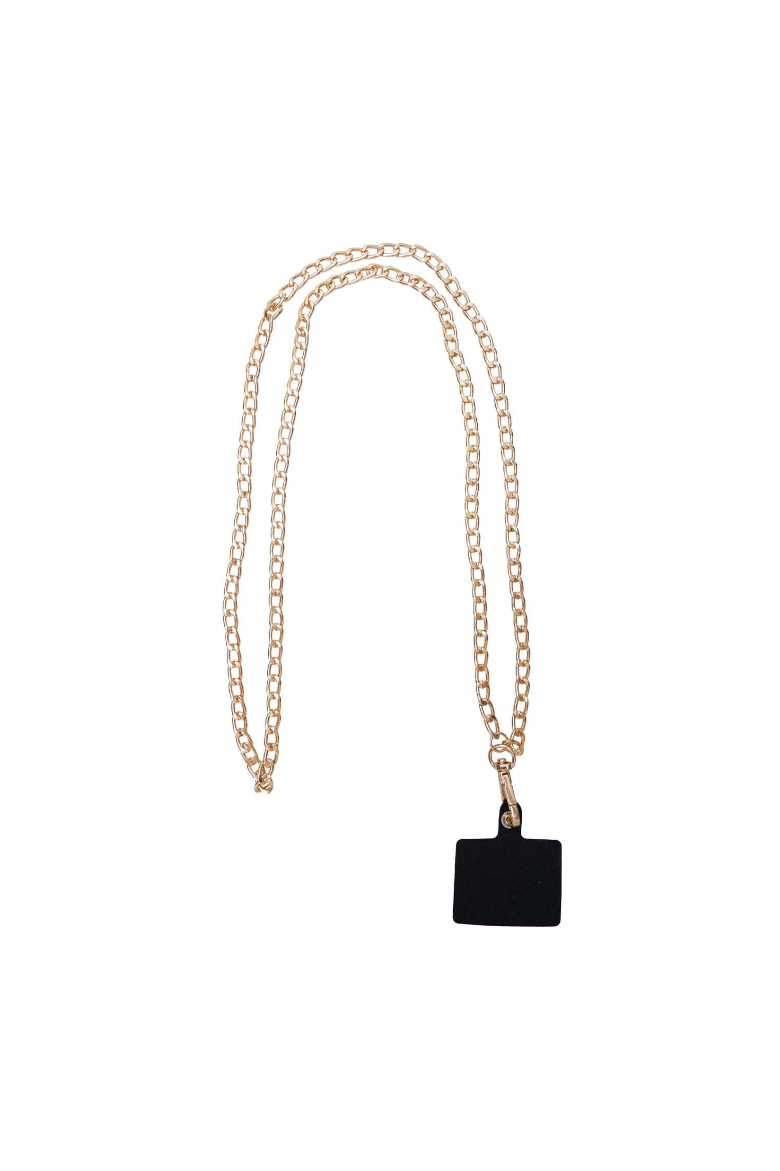 BCLOUIS phone chain - Gold Coloured - Black Colour