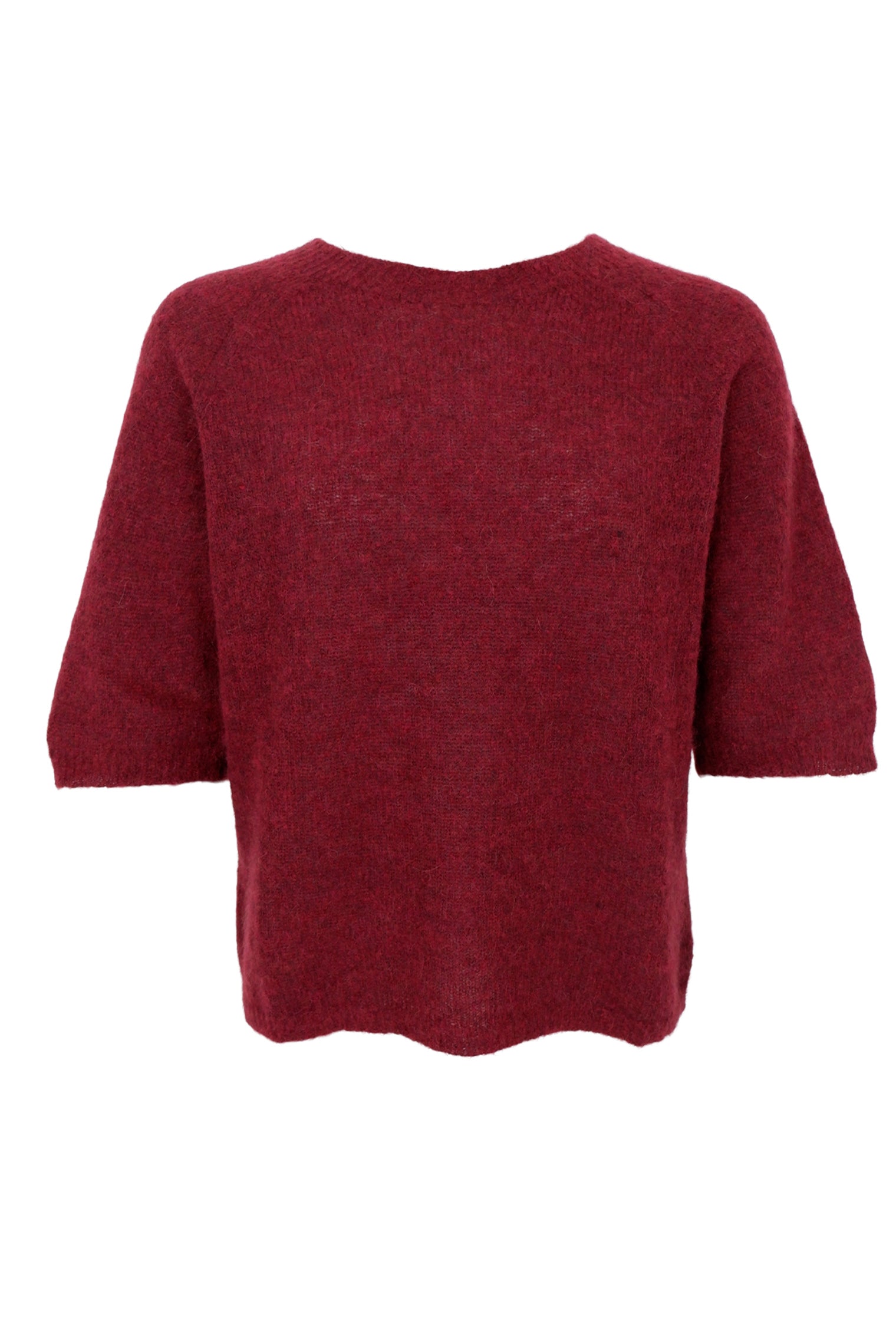BCDELL Strickpullover - Weinrot