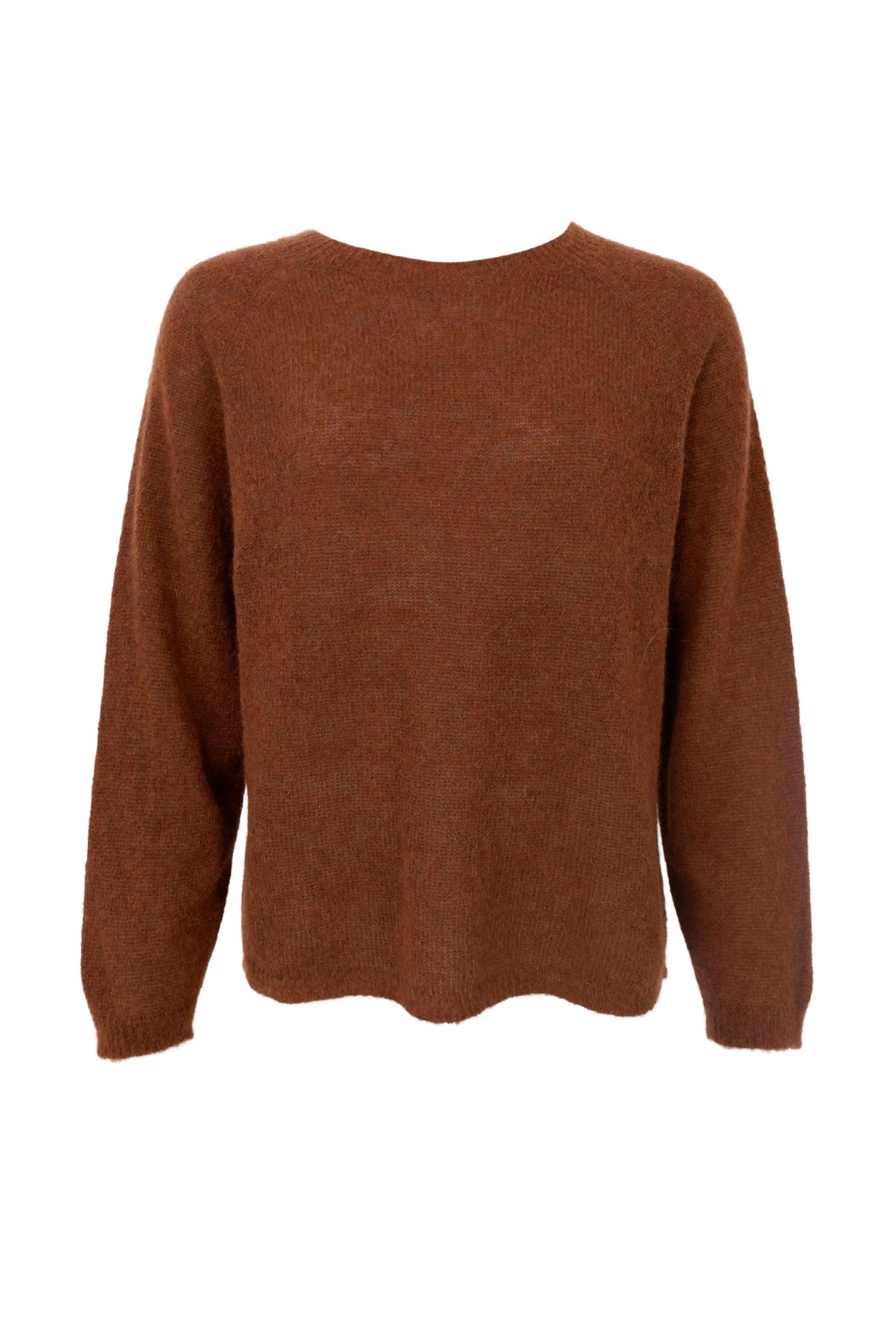 BCDELL LS Strickpullover - Kamel