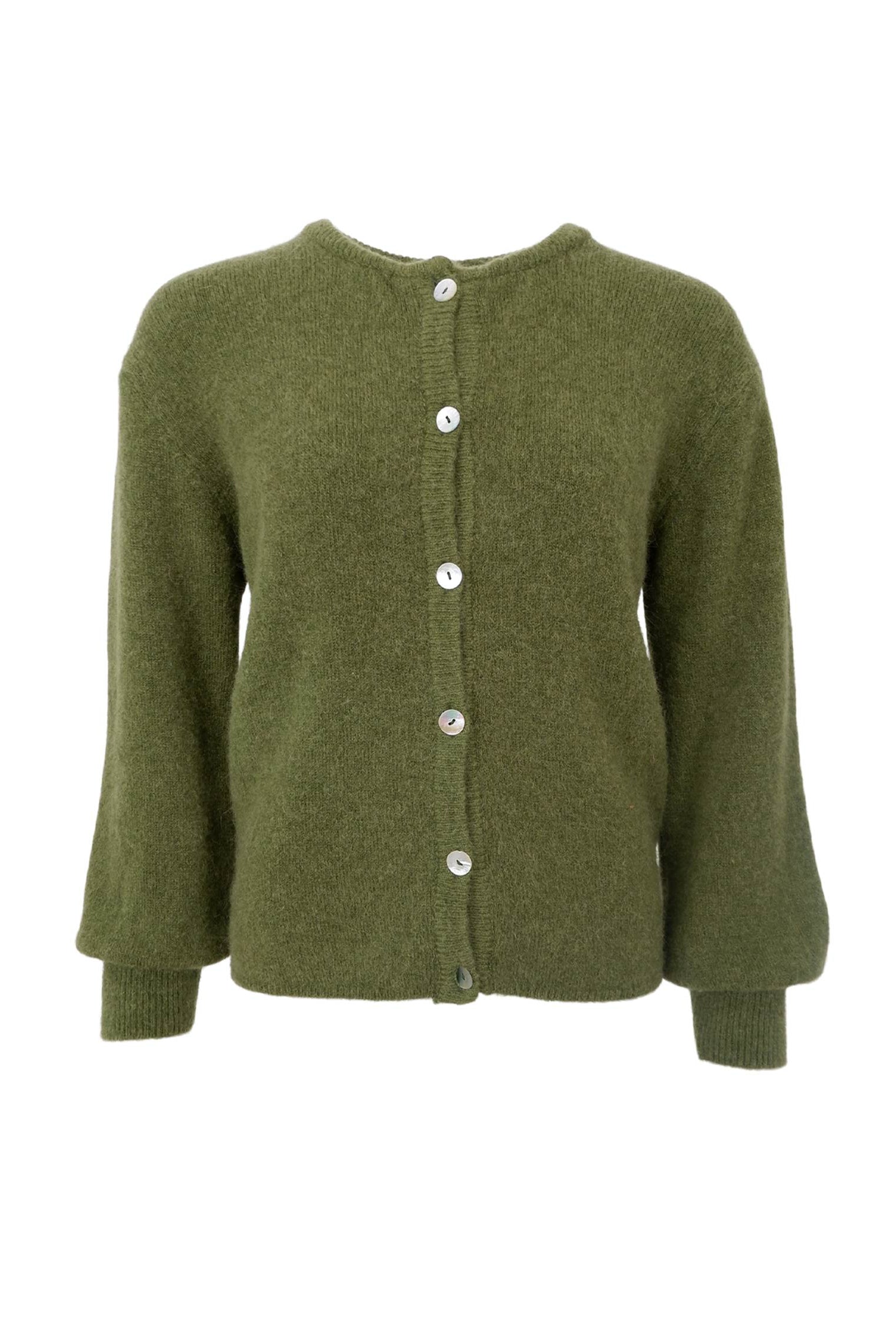BCBELLA Strickjacke - Moosgrün
