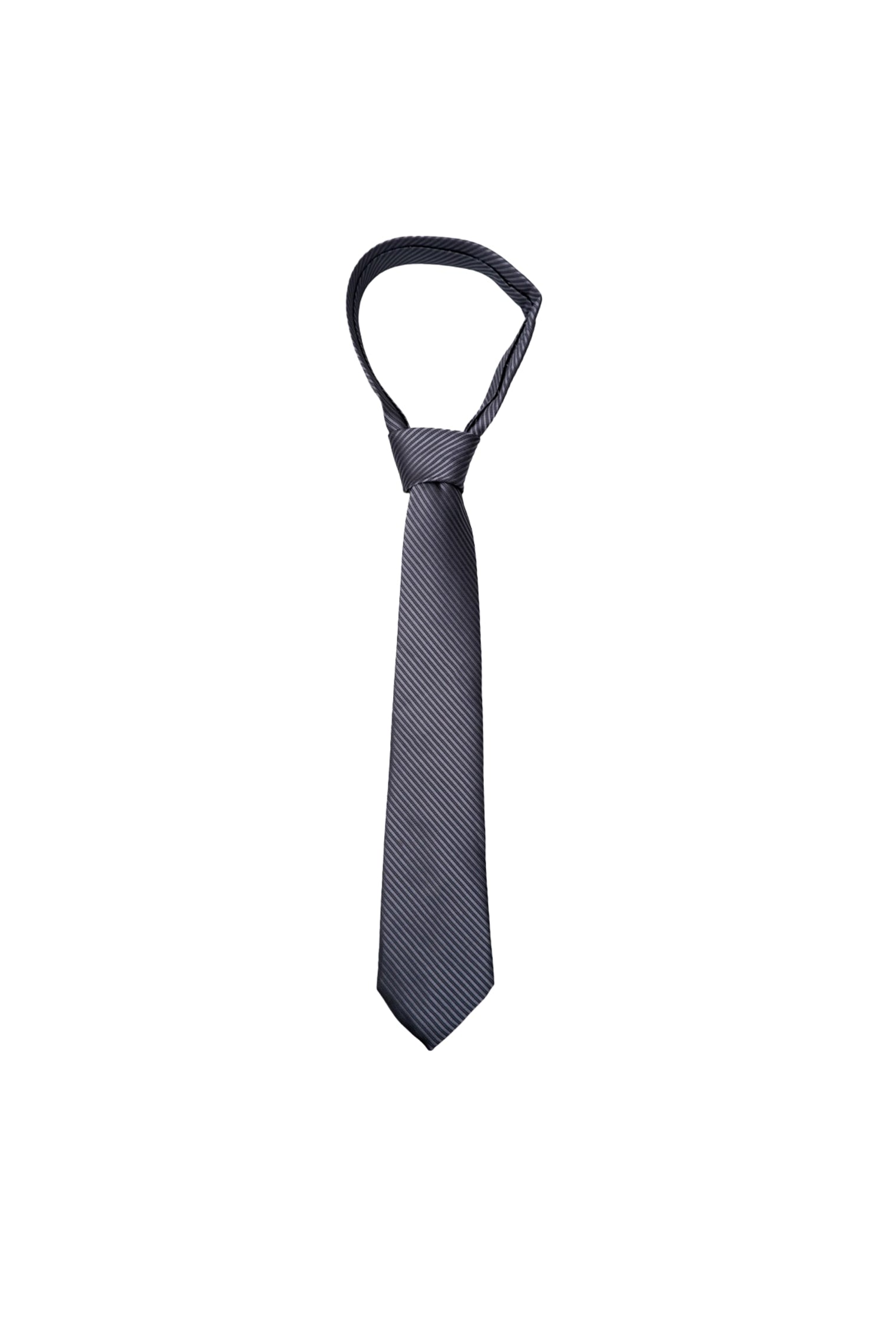 BCELINA tie - Deep Grey - Black Colour