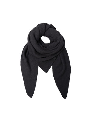 BCBEX solid scarf - Black - Black Colour