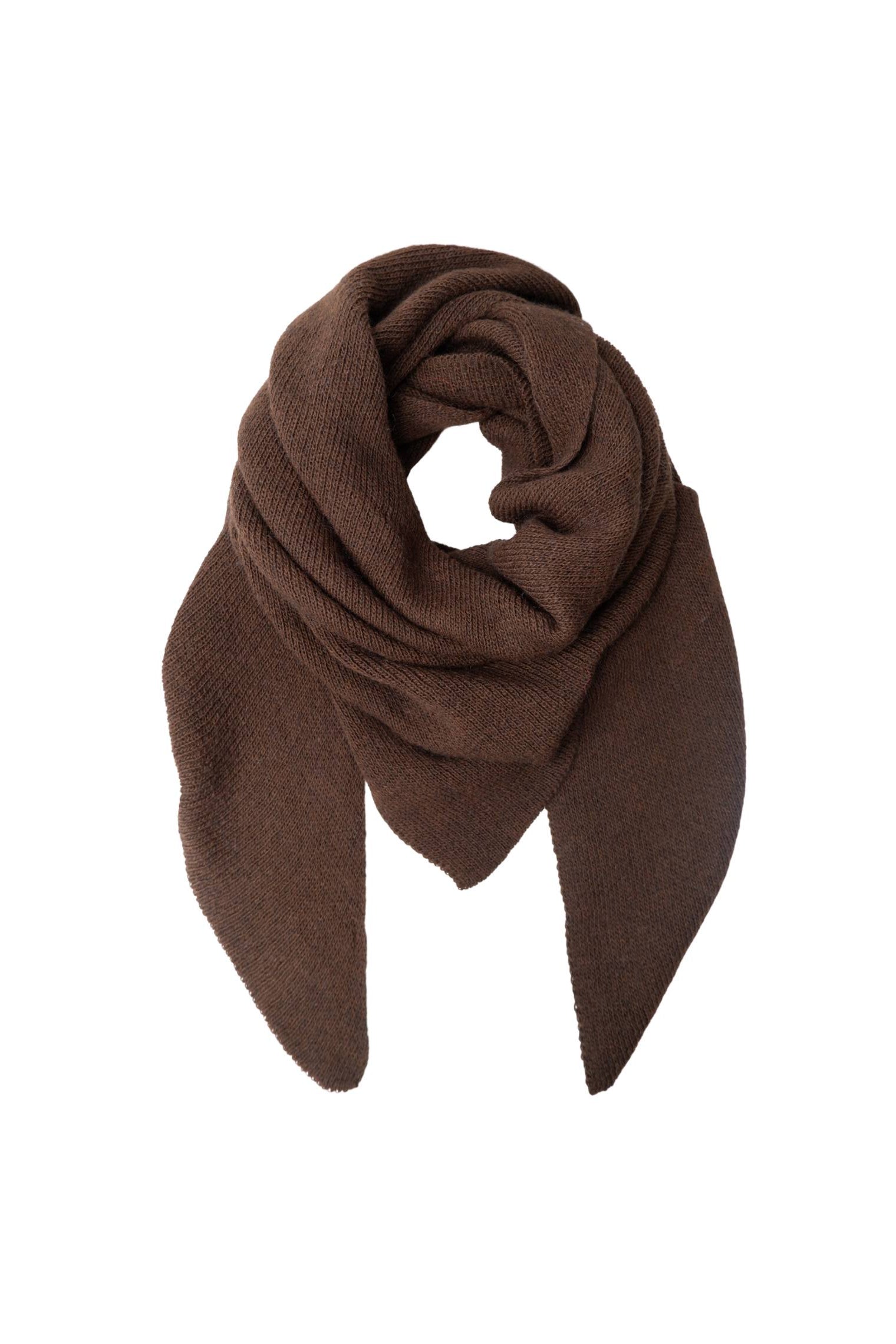 BCBEX einfarbiger Schal - Mocca