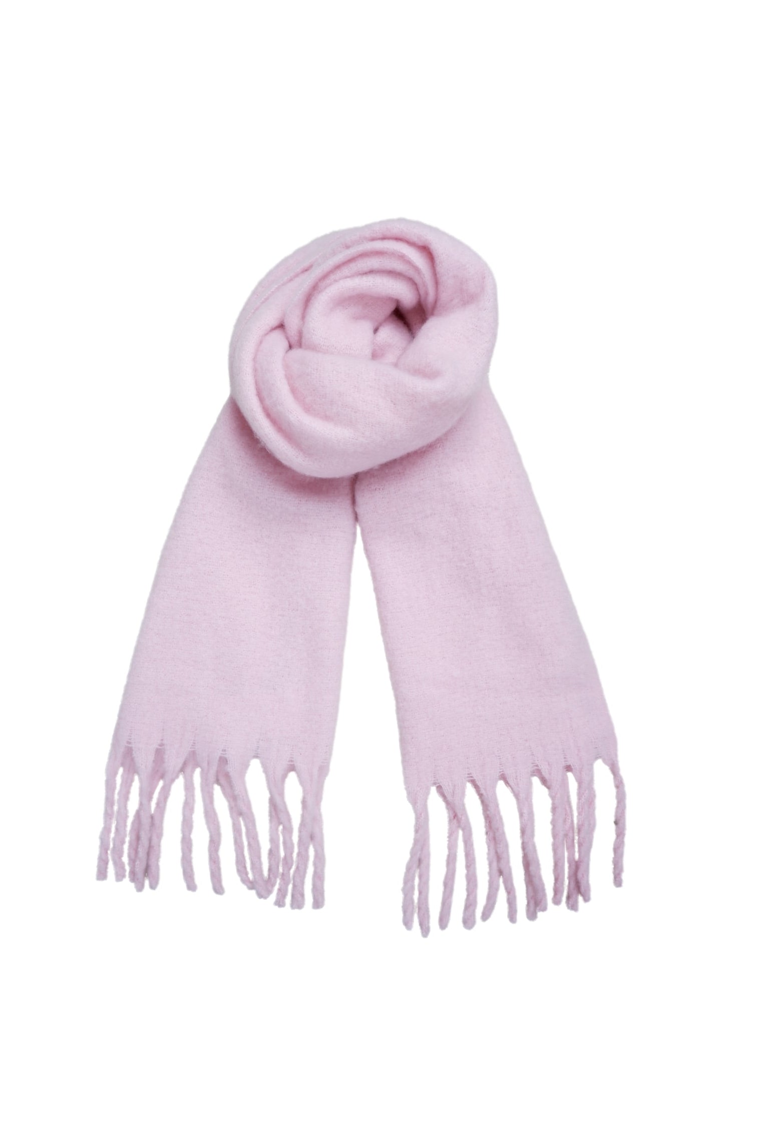 BCLORRAINE soft scarf - Lt. Pink - Black Colour