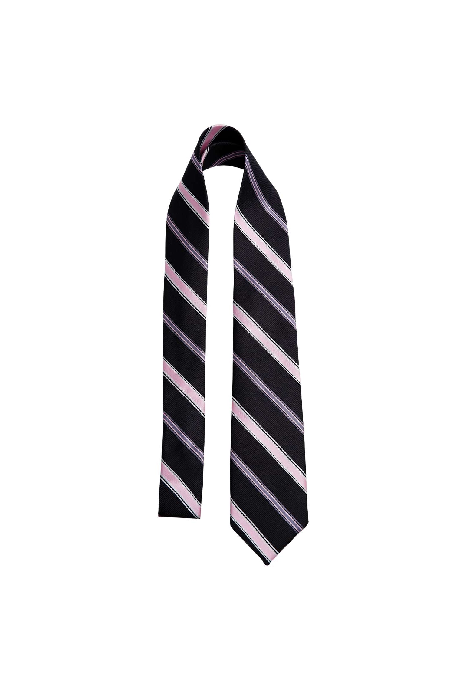 BCVIDA Krawatte - Schwarzer Streifen