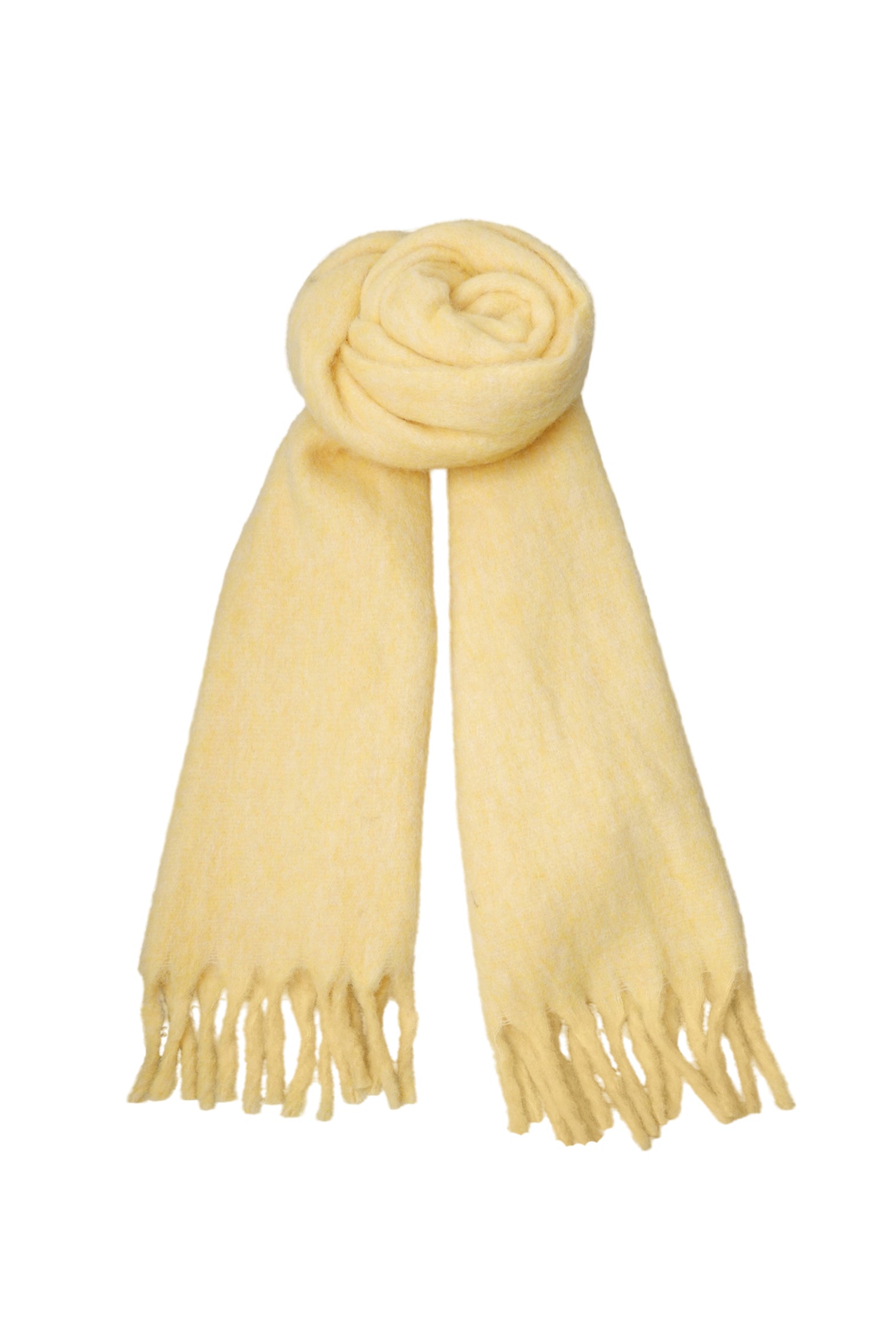 BCLUMEN Winterschal - Buttergelb