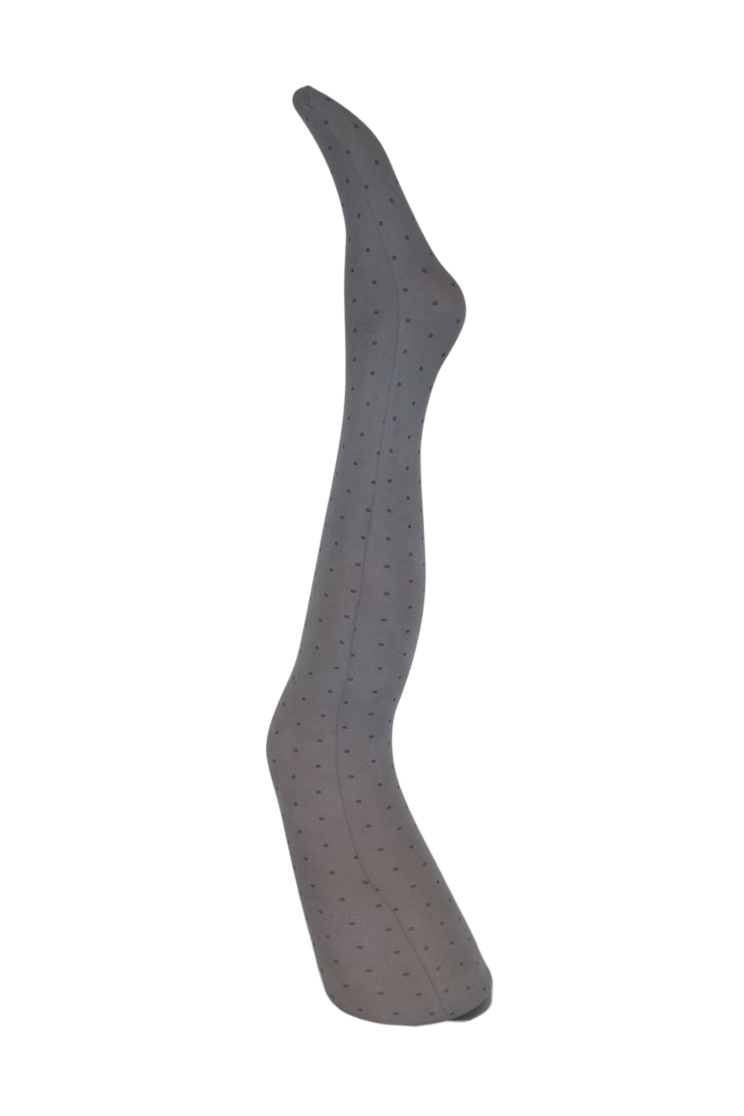 BCAPRIL dot tights - Grey Blue - Black Colour