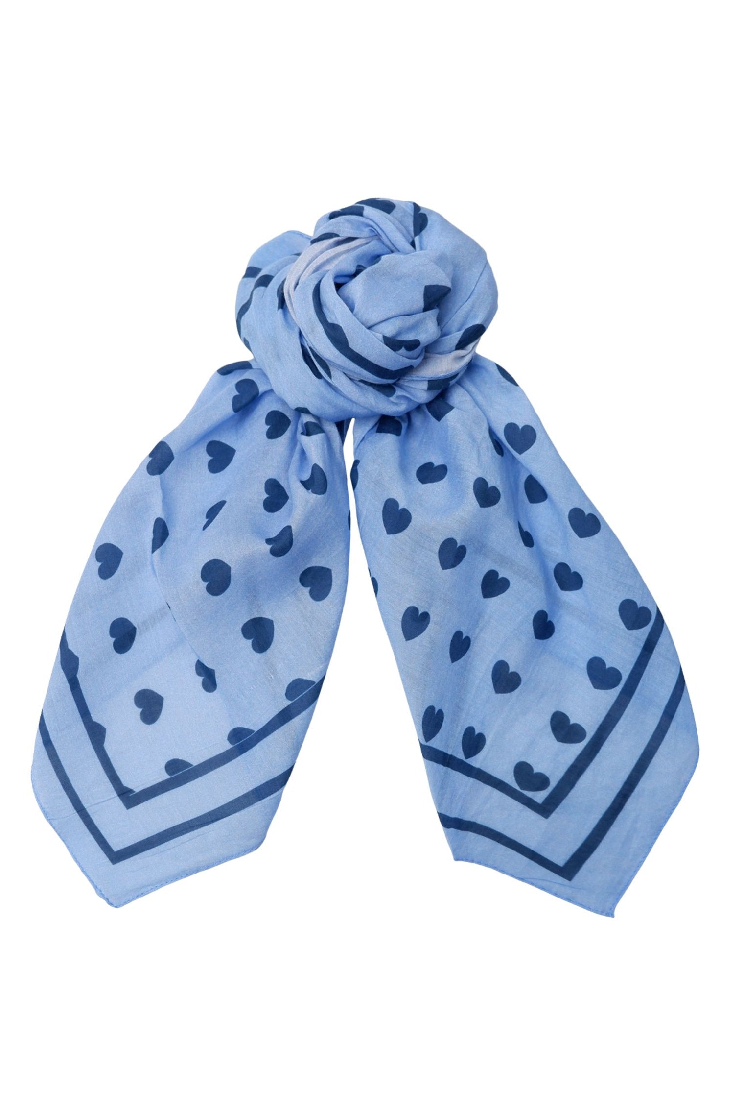 BCCLAUDIA Love Mini-Schals - Blau Marine