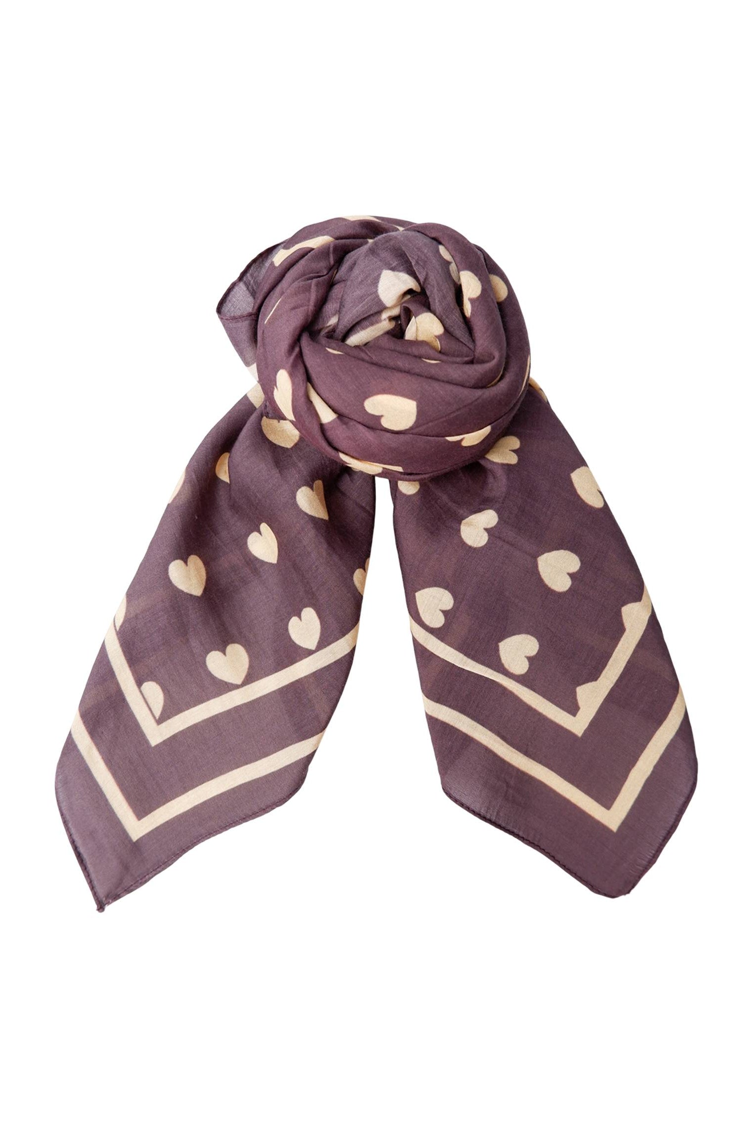 BCCLAUDIA Love Minischals – Mocca