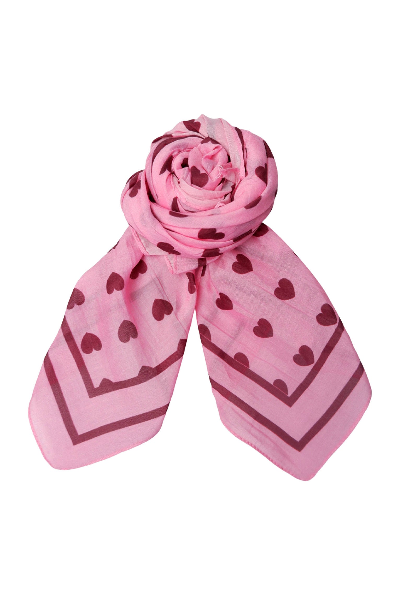 BCCLAUDIA Love Mini-Schals - Rose
