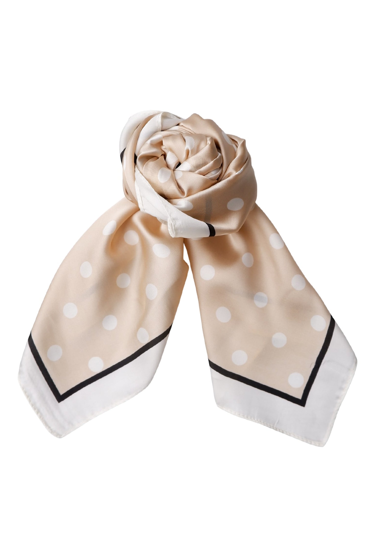 BCDANI Mini-Schals - Beige Dot