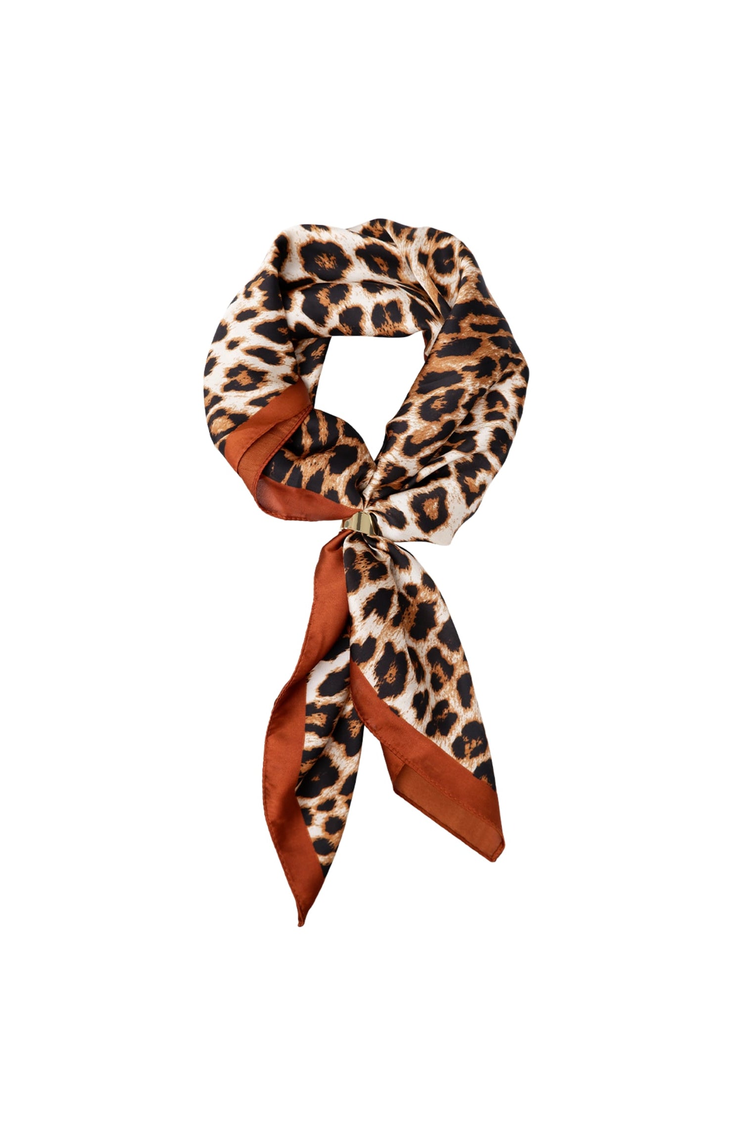 BCNIRA Minischal mit goldenem Ring - Leo