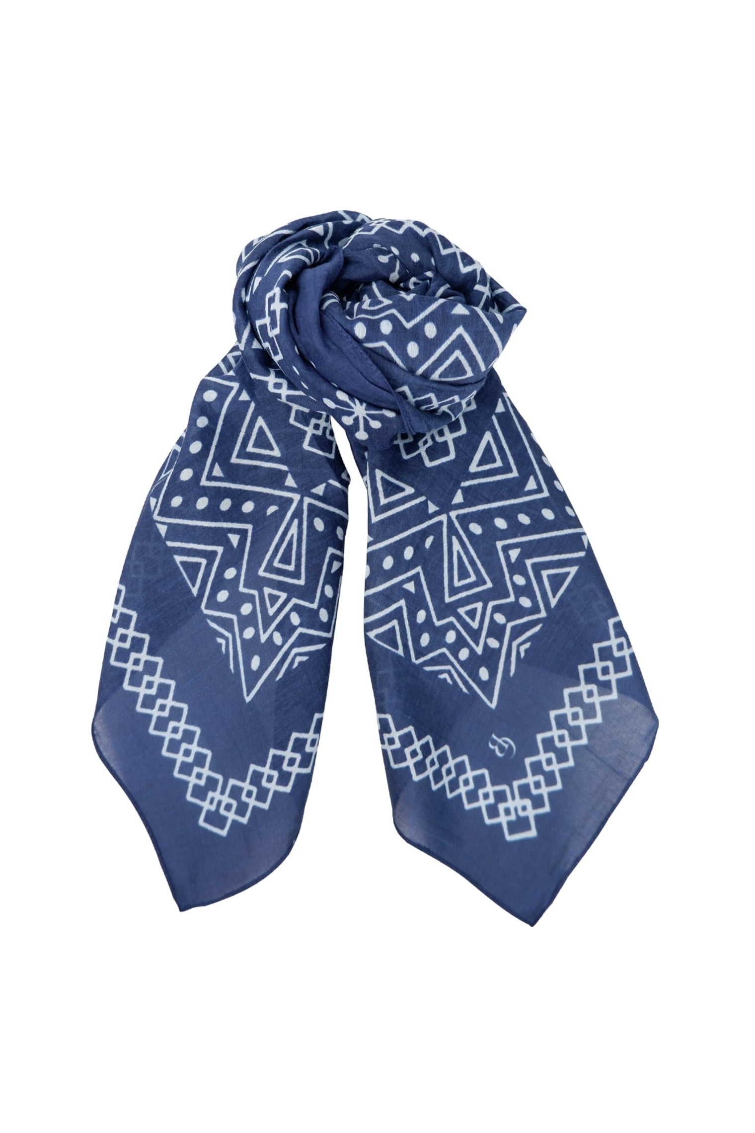 BCZITA Minischal - Blau