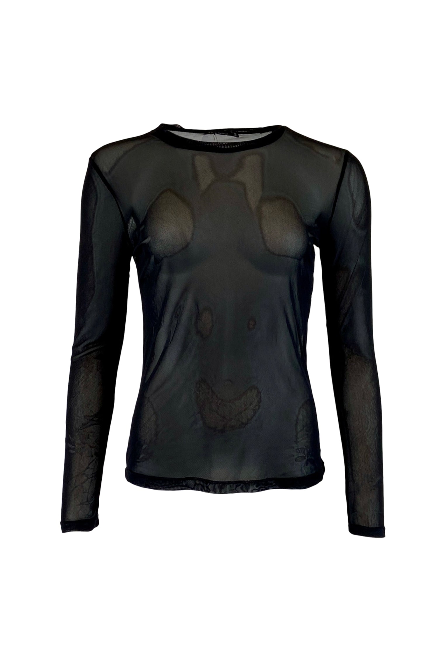 BCANNIE mesh blouse - Black - Black Colour