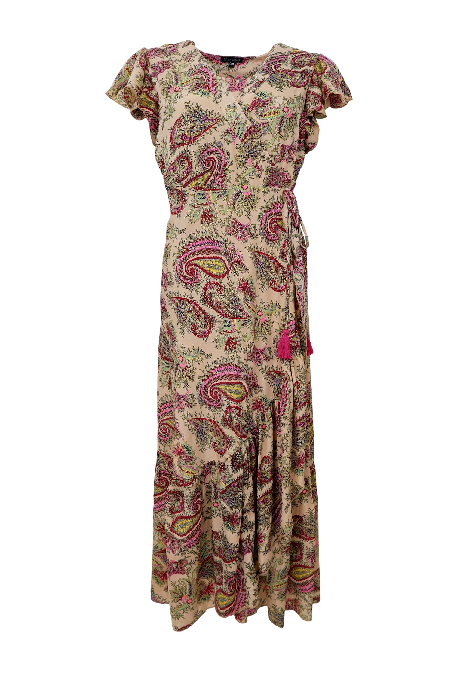 BCLUNA ausgestelltes Wickelkleid - Ruby Meadow