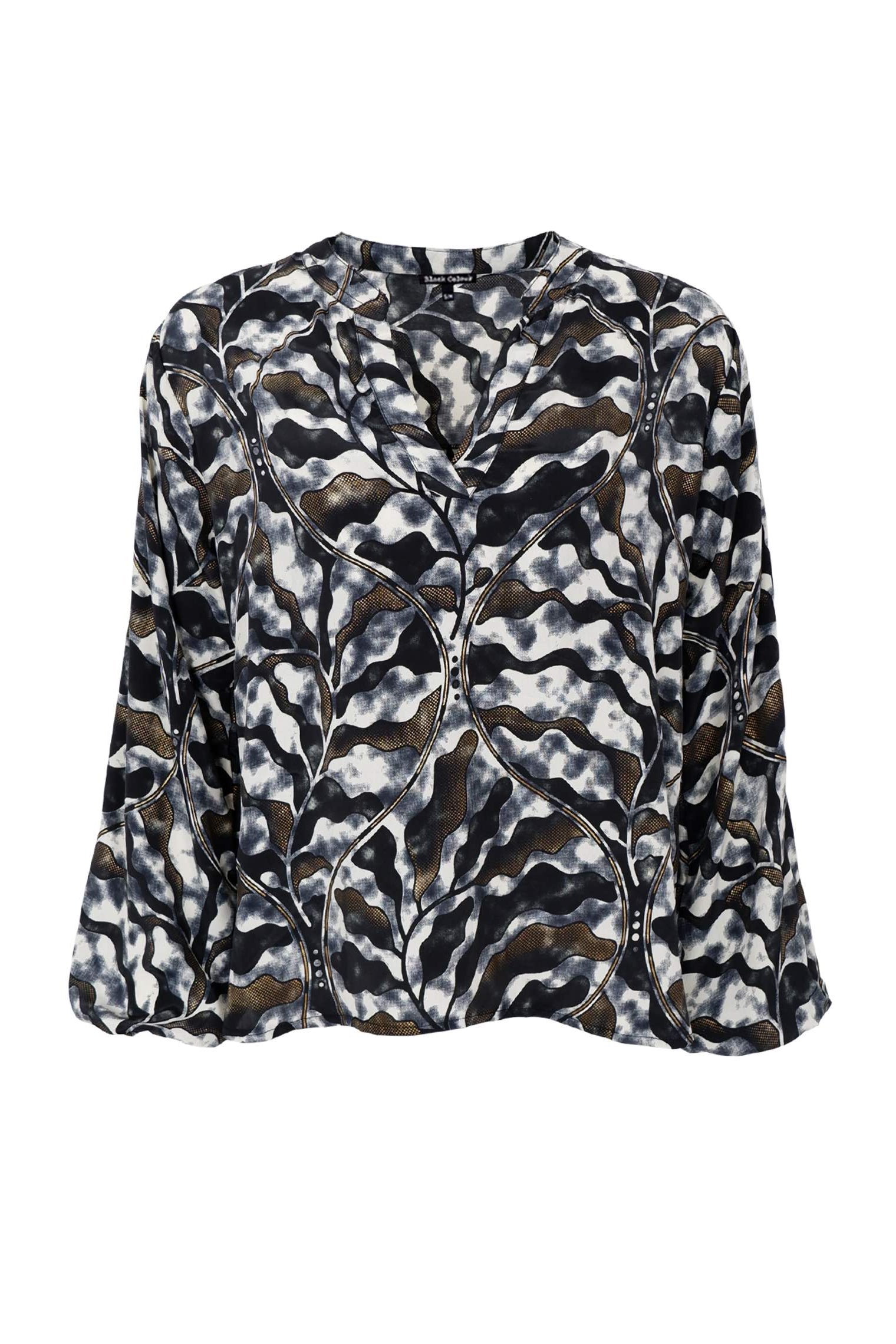 BCLUNA Bluse - Graphit Dekor