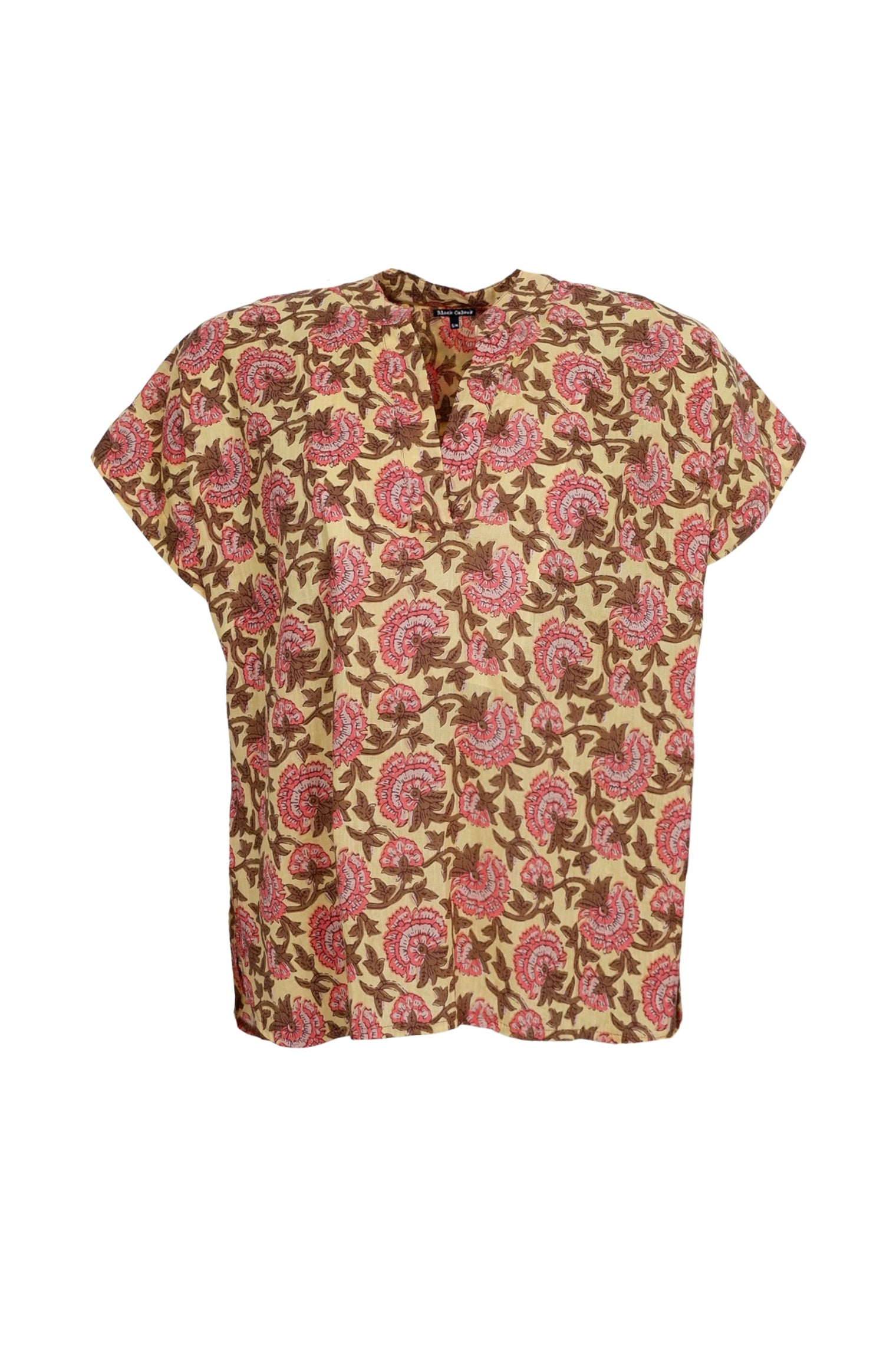 BCFLORA Kurzarmbluse - Sonnenblumen