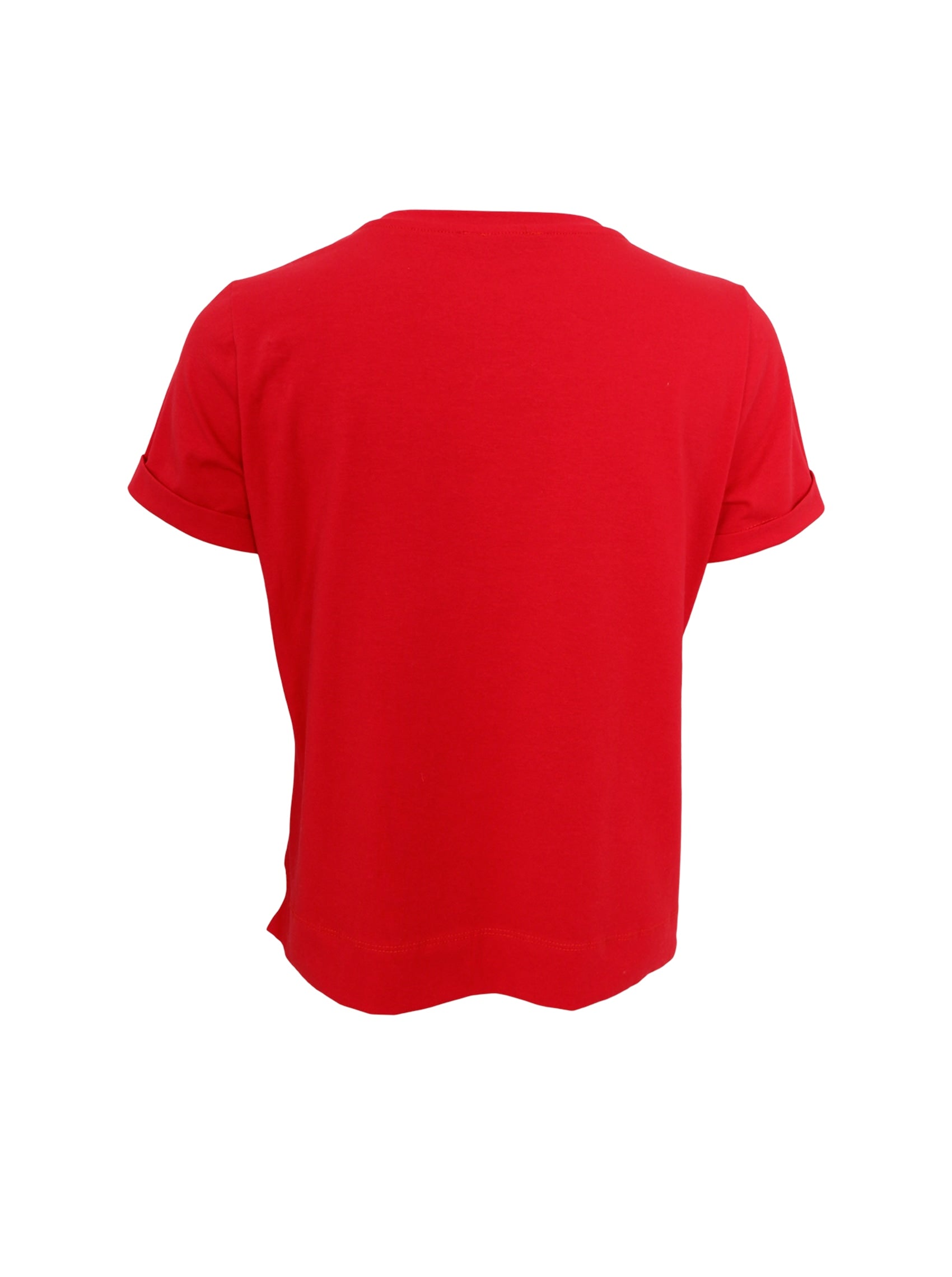 BCMAY SS tee - Red - Black Colour