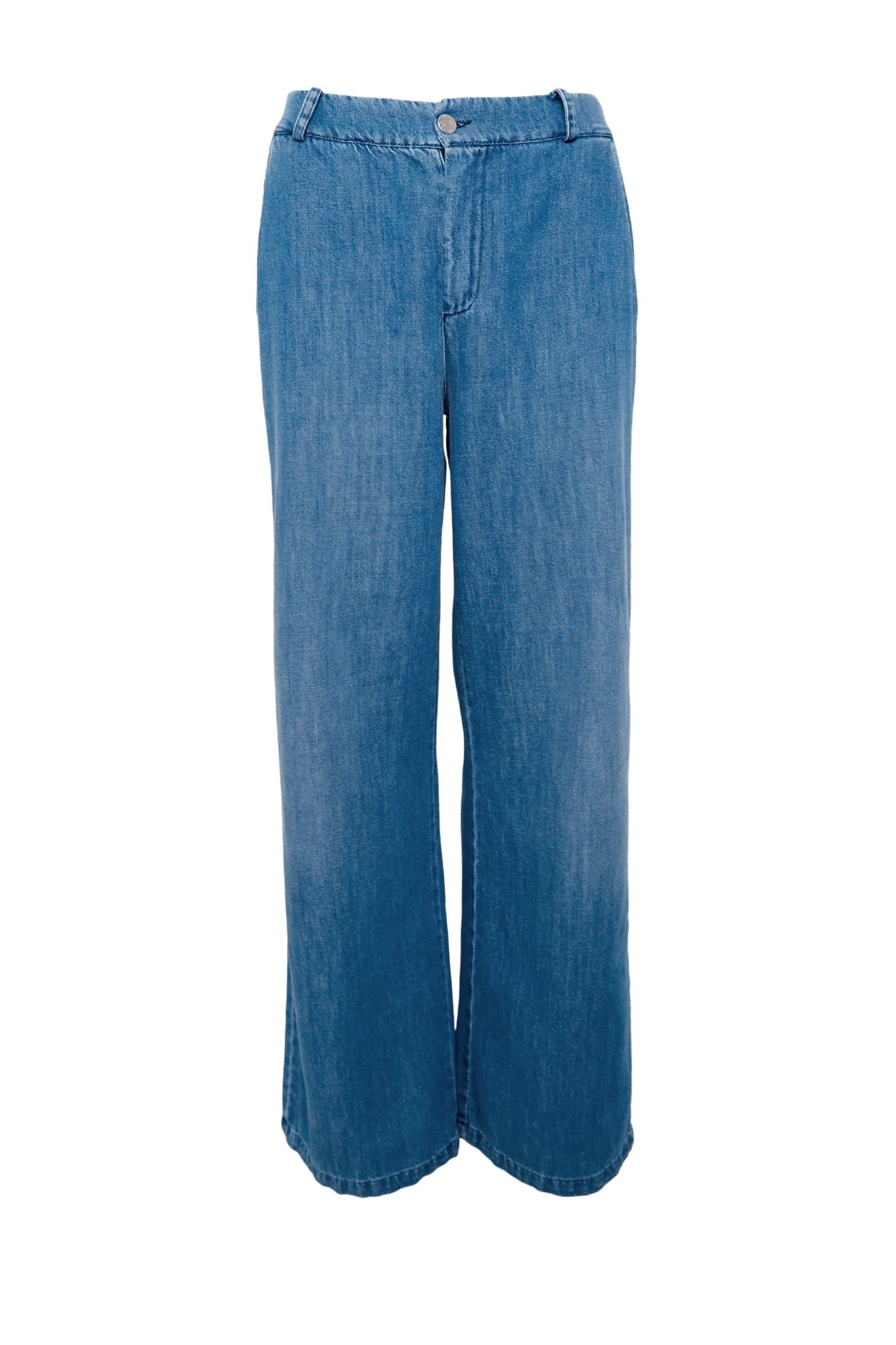 BCNETTIE Boxjeans - Mittelblaue Waschung