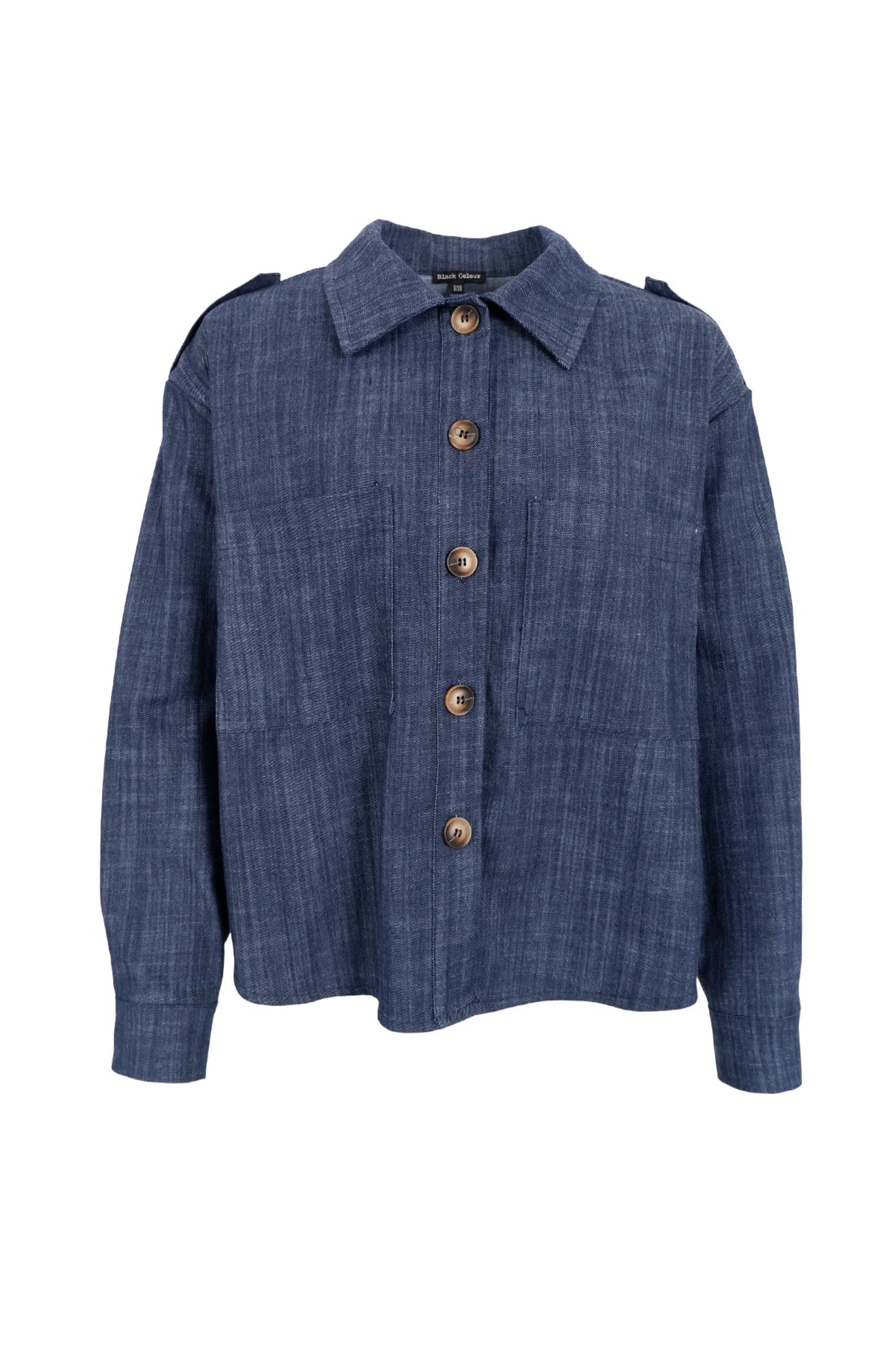 BCBOX Hemdjacke - Navy Denim