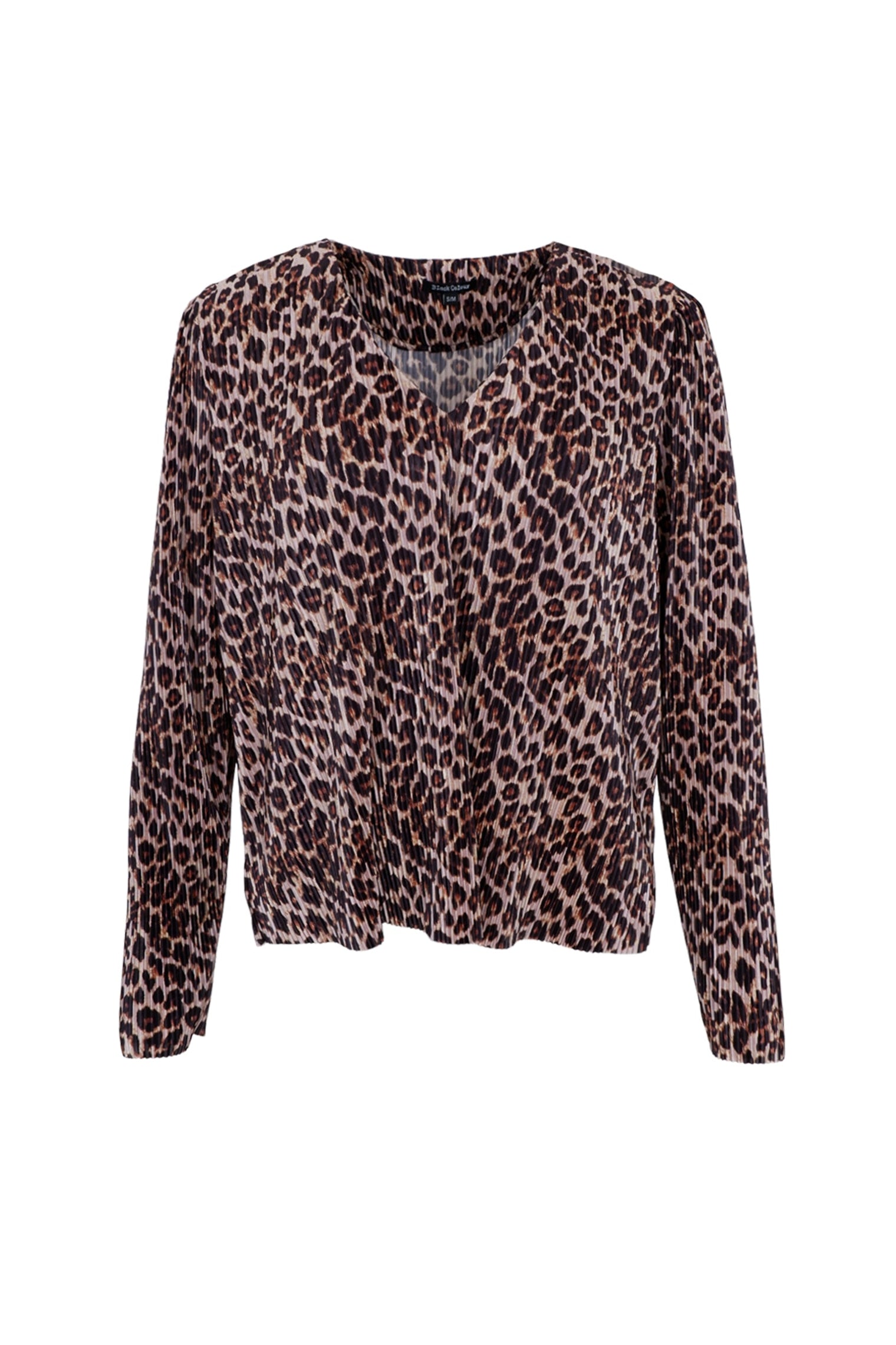 BCHAYDEN plissé blouse - Leo - Black Colour