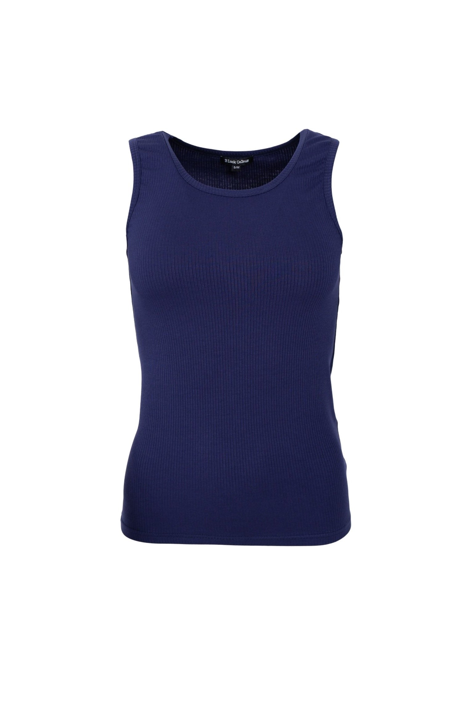 BCTEA tank top - Navy - Black Colour