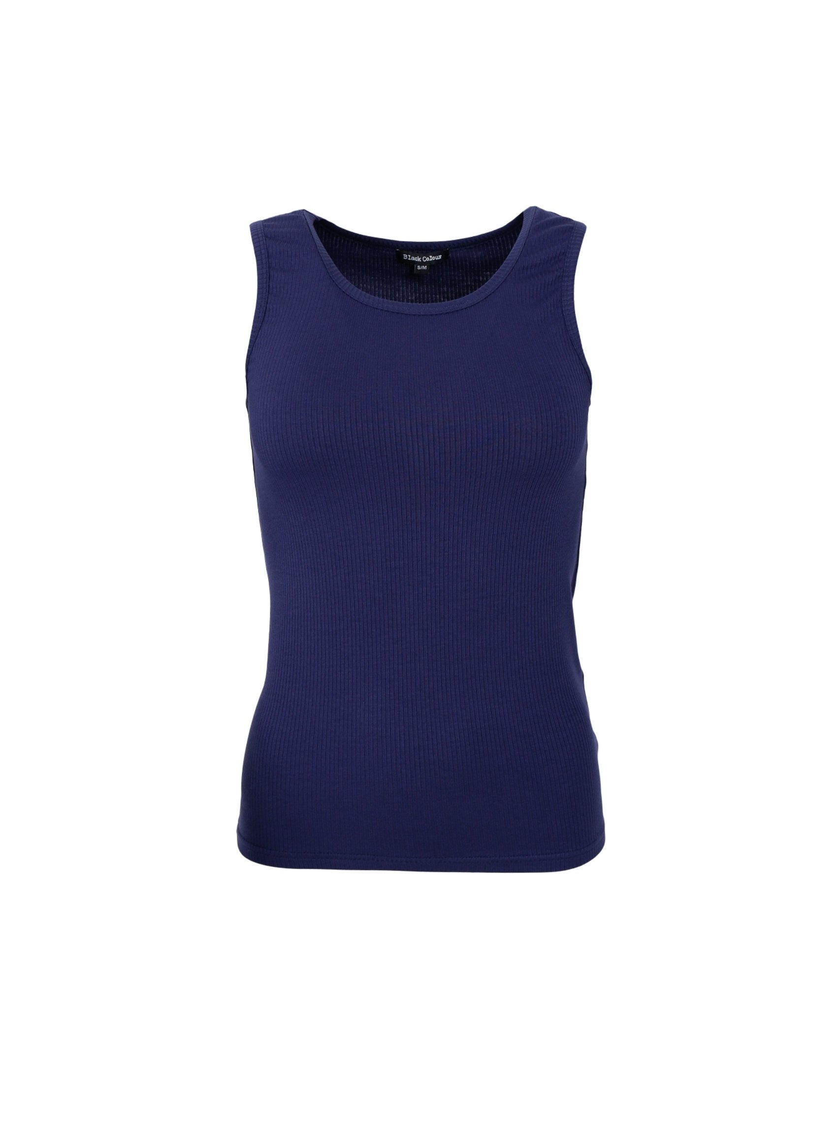 BCTEA tank top - Navy - Black Colour