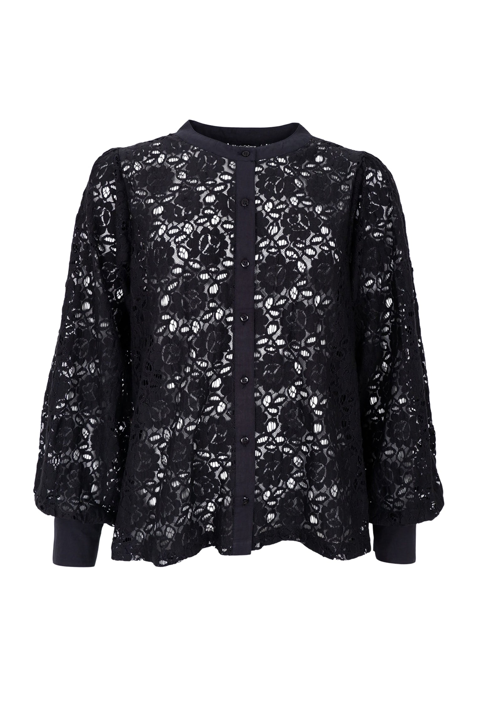 BCMARIE lace shirt - Black - Black Colour