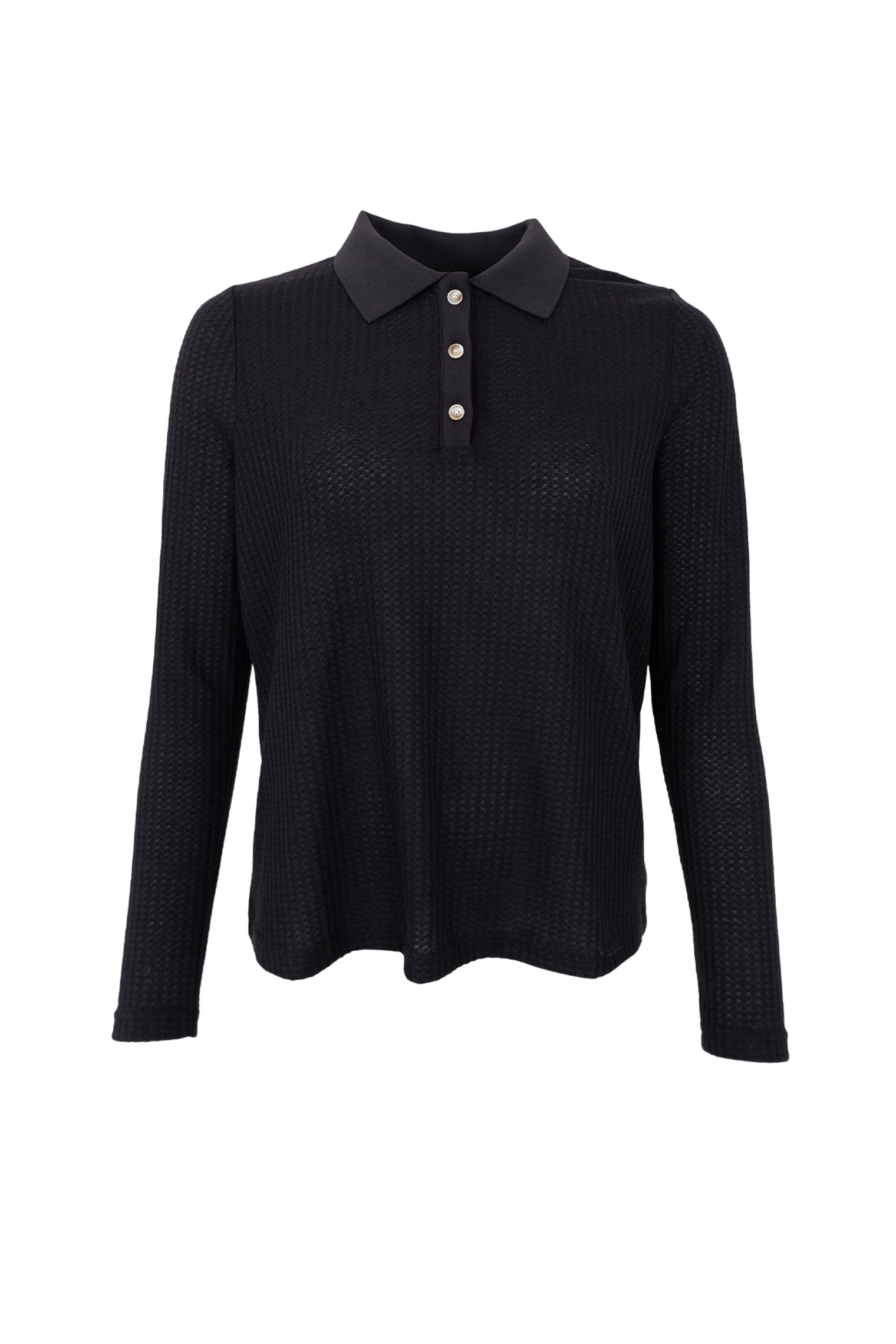 BCCIA Langarm-T-Shirt - Schwarz