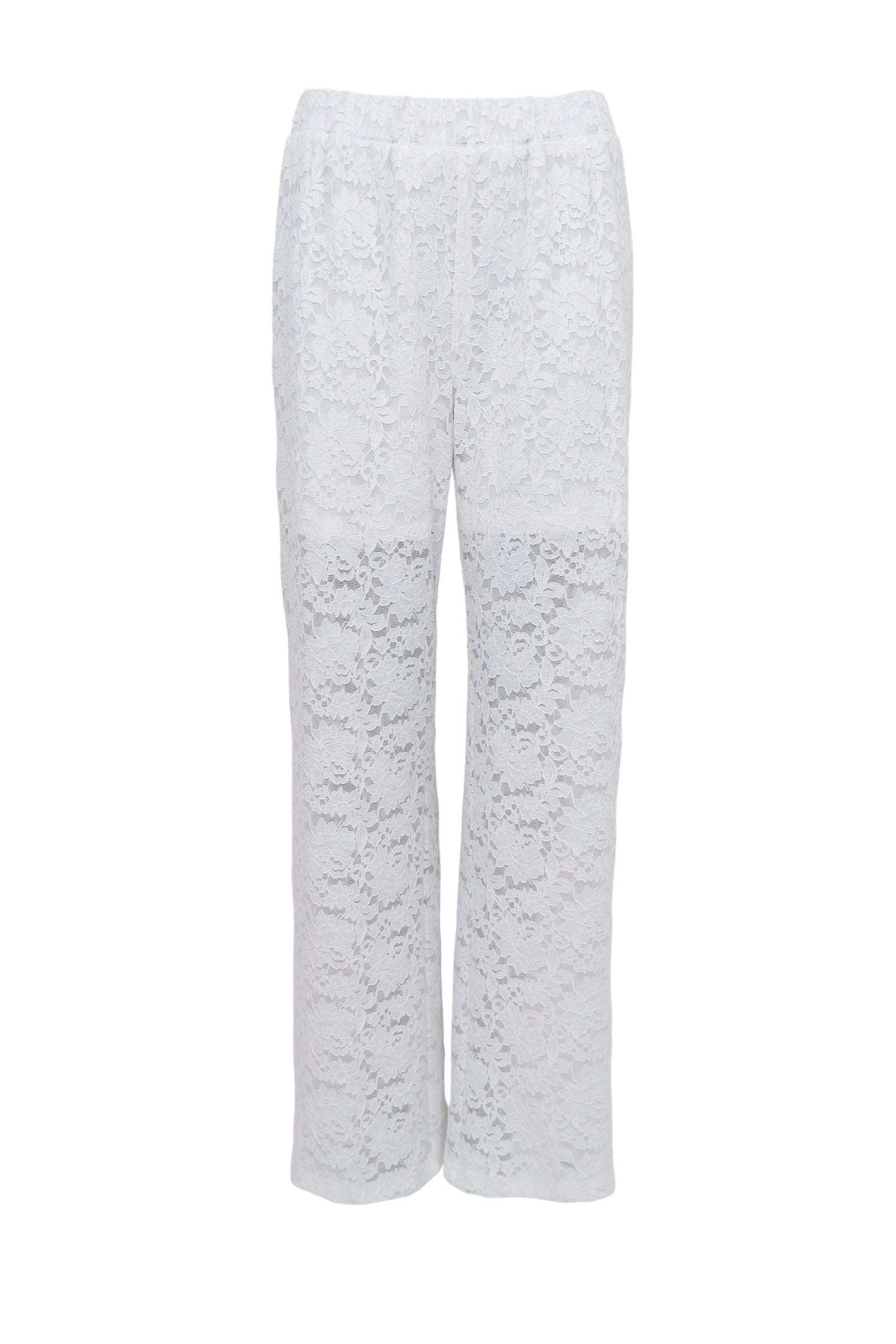 BCROXIE Spitzenhose - Weiß