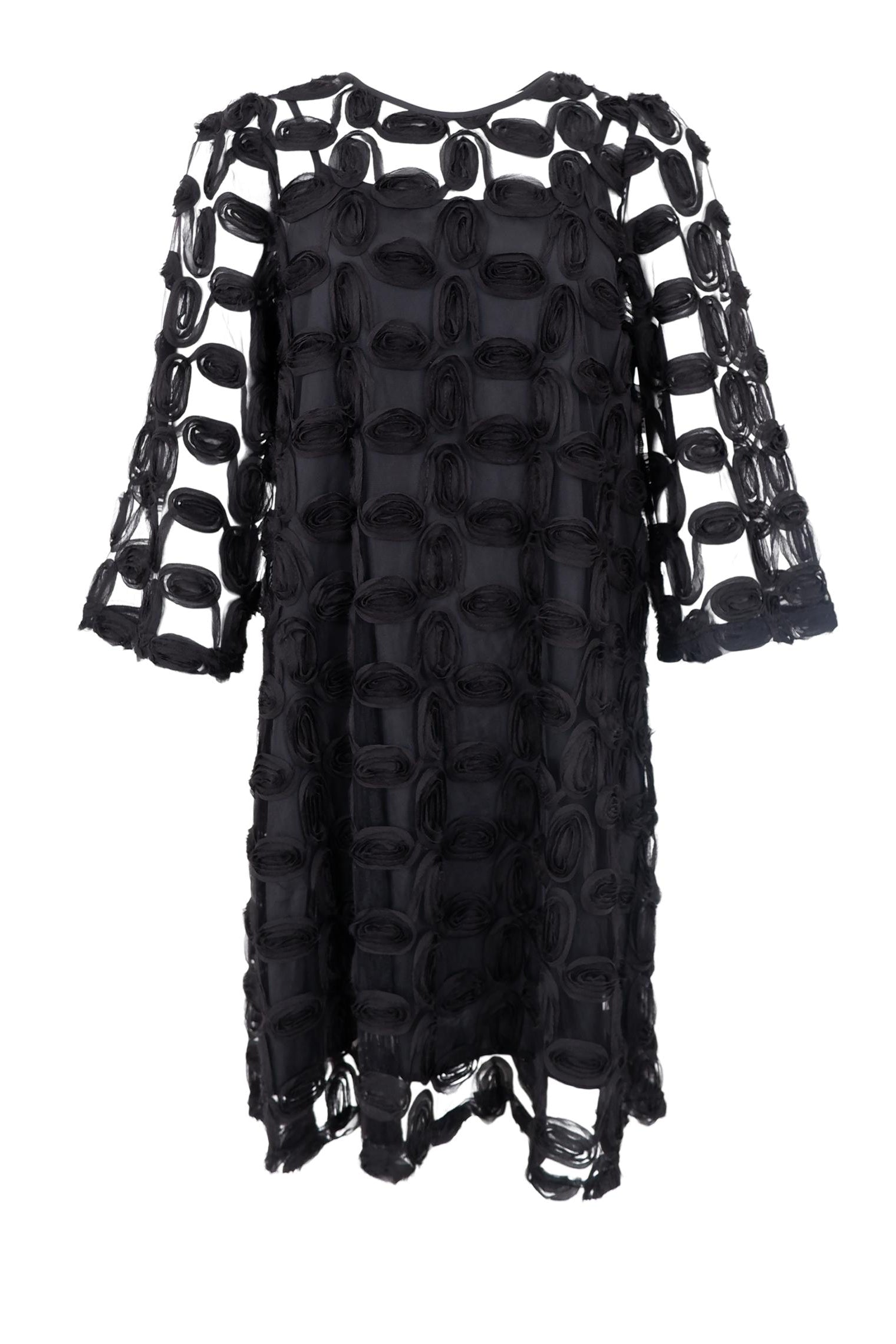 BCVIOLET kurzes Kleid - Schwarz