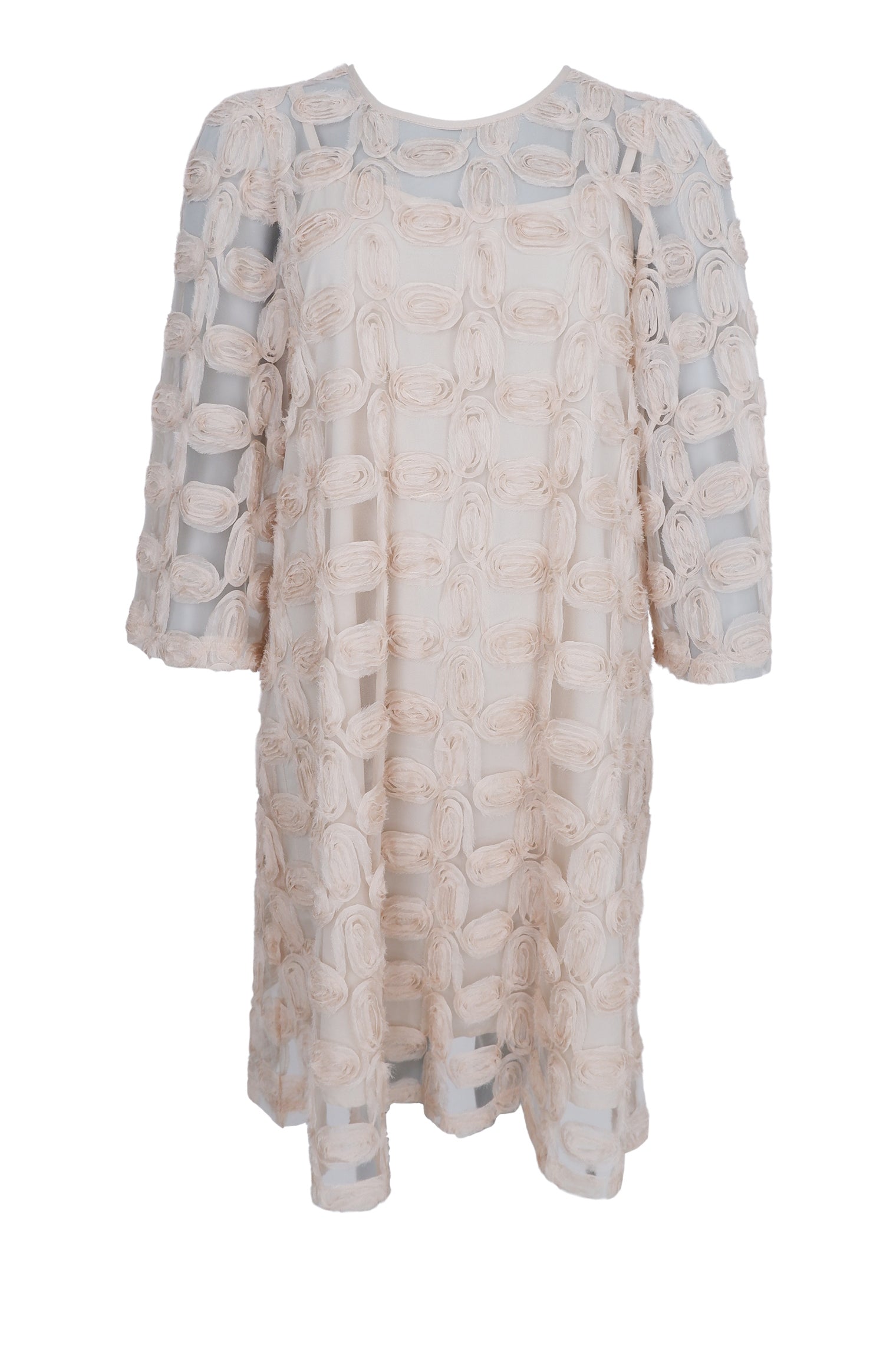 BCVIOLET kurzes Kleid - Champagner