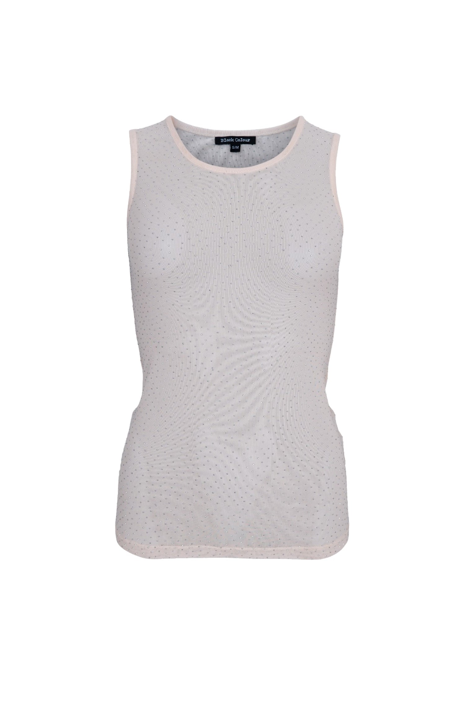 BCALEXIS Mesh-Tanktop - Nude