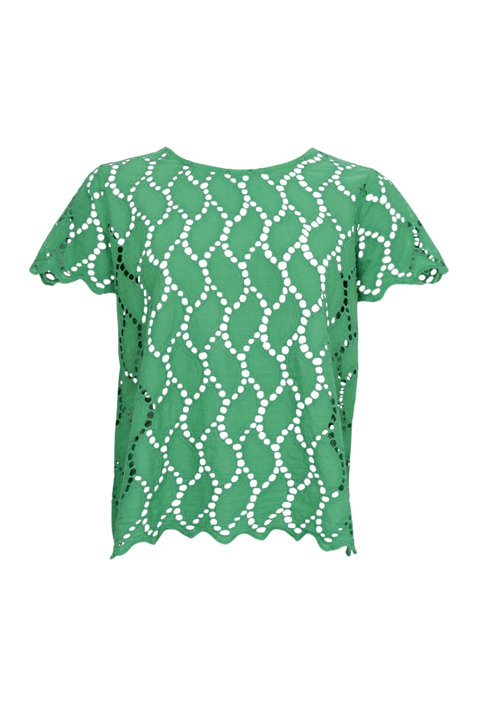 BCFREYA SS T-Shirt-Bluse - Grün