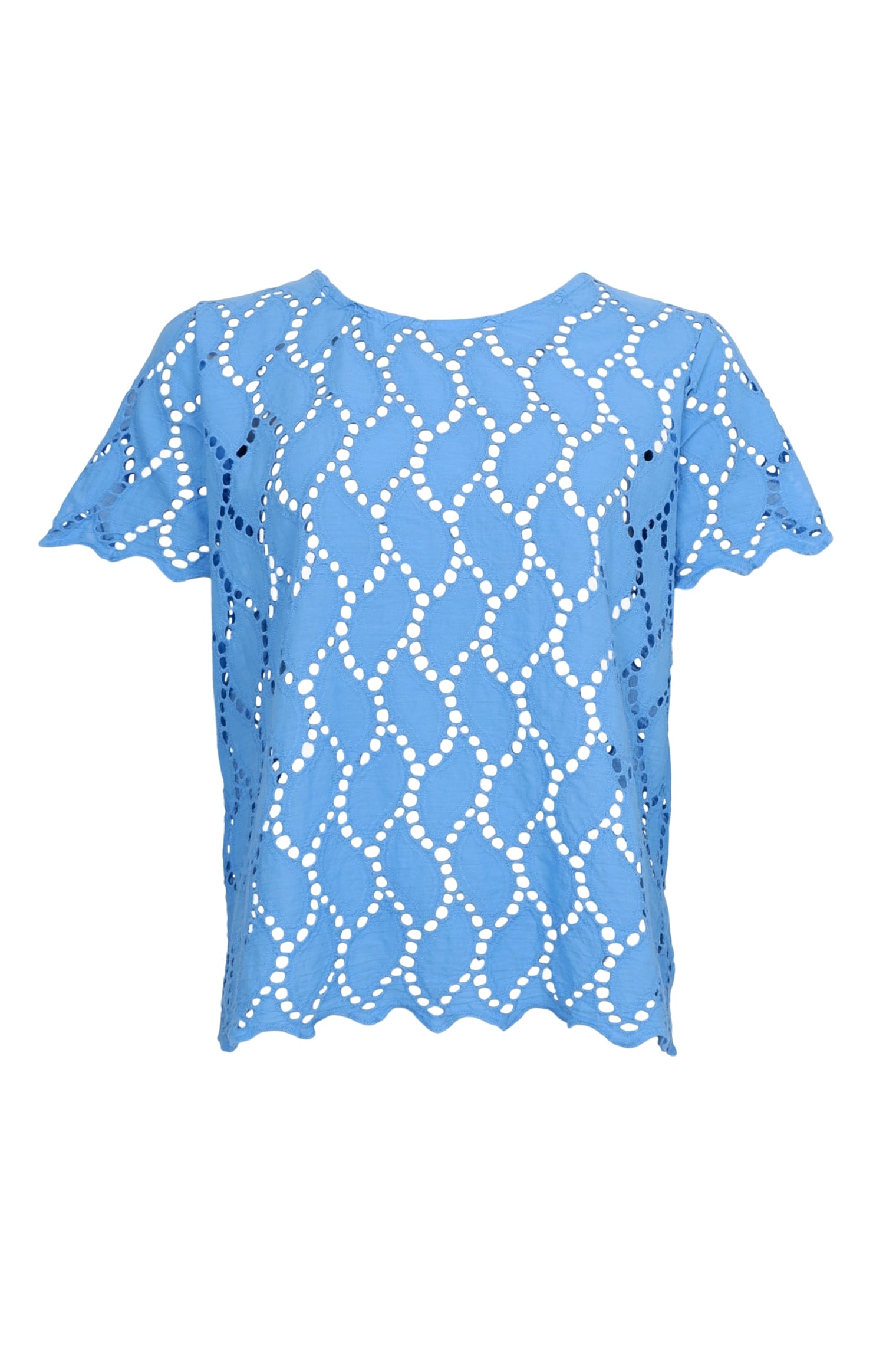 BCFREYA SS T-Shirt-Bluse - Ozeanblau