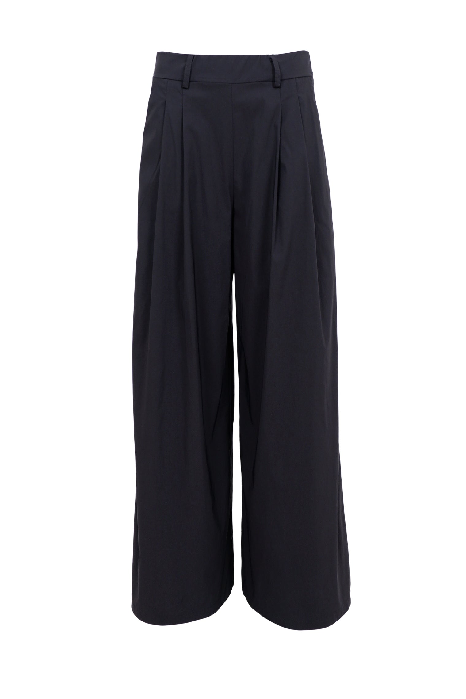 BCDAVINA Hose mit weitem Bein – Schwarz