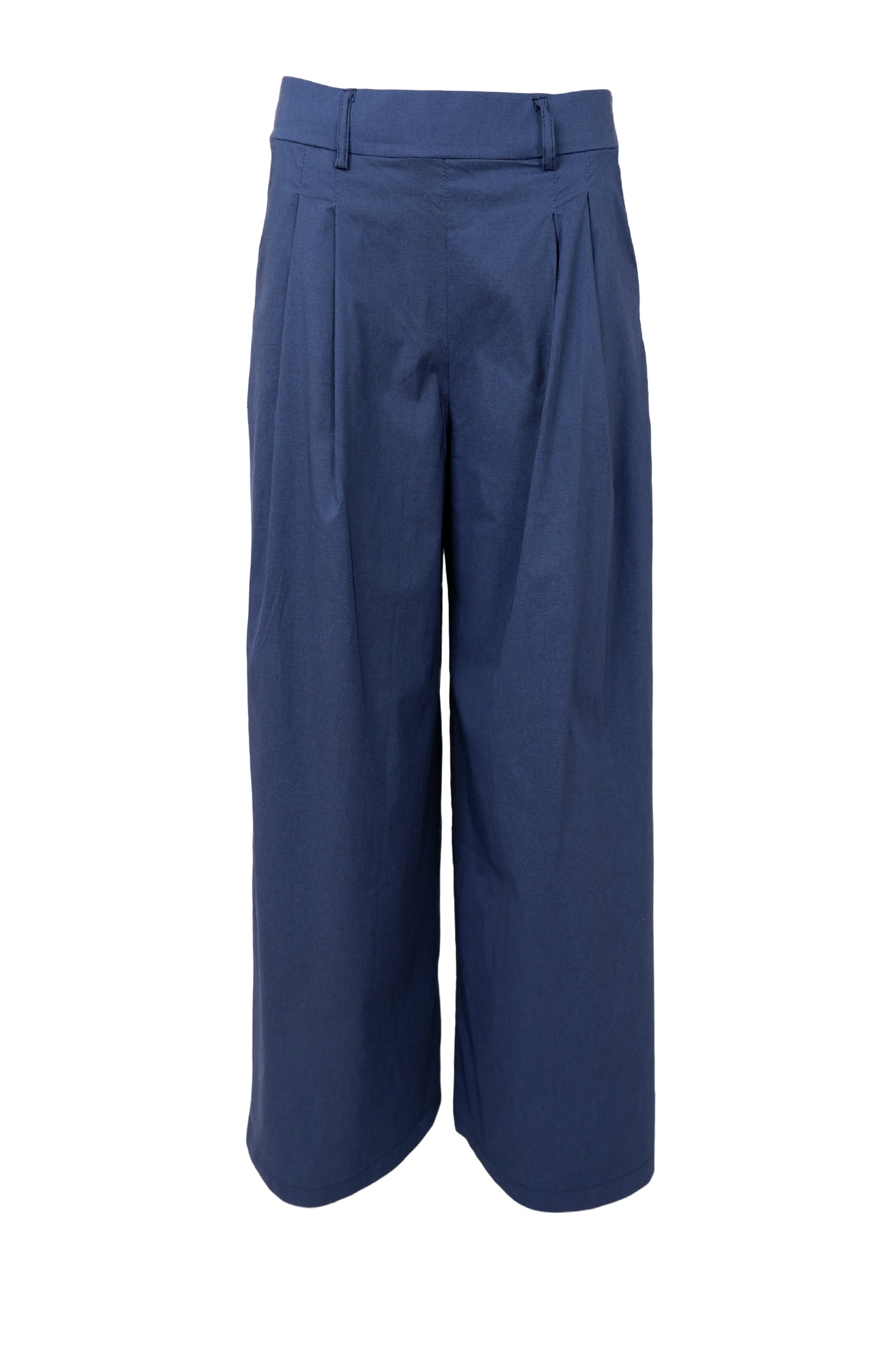 BCDAVINA Hose mit weitem Bein – Dk. Denim-Melange