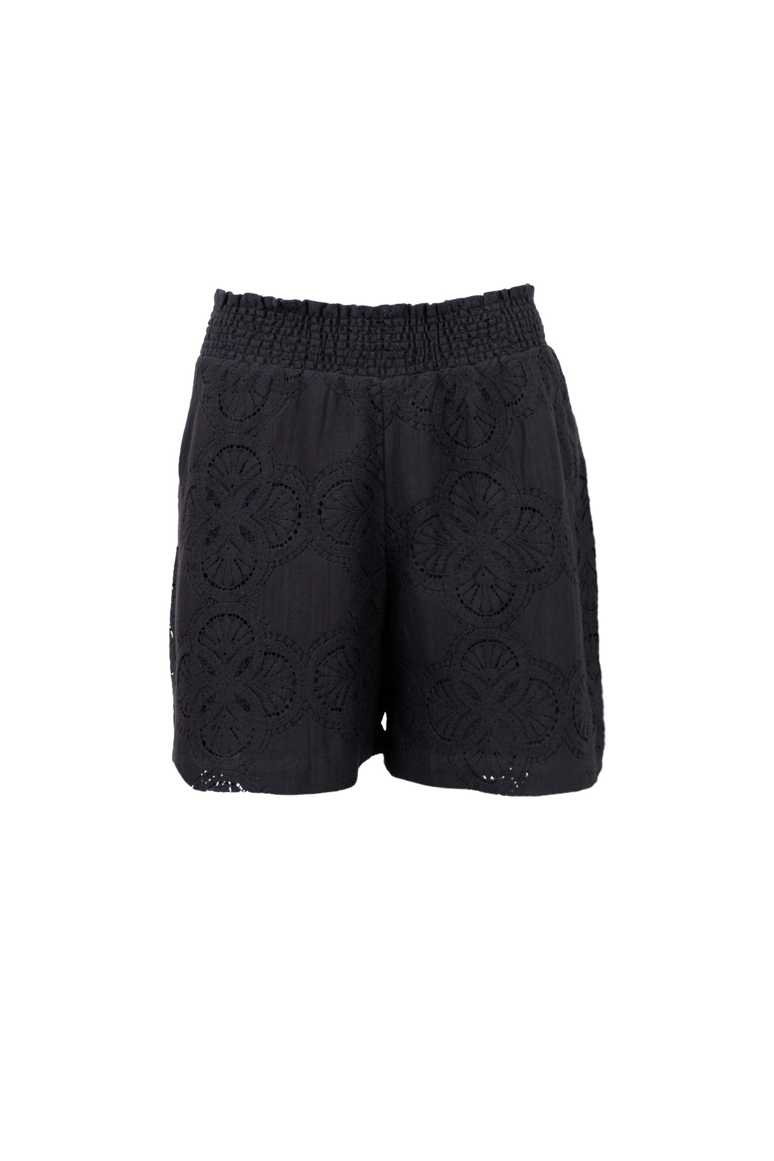 BCMILOS Spitzenshorts - Schwarz