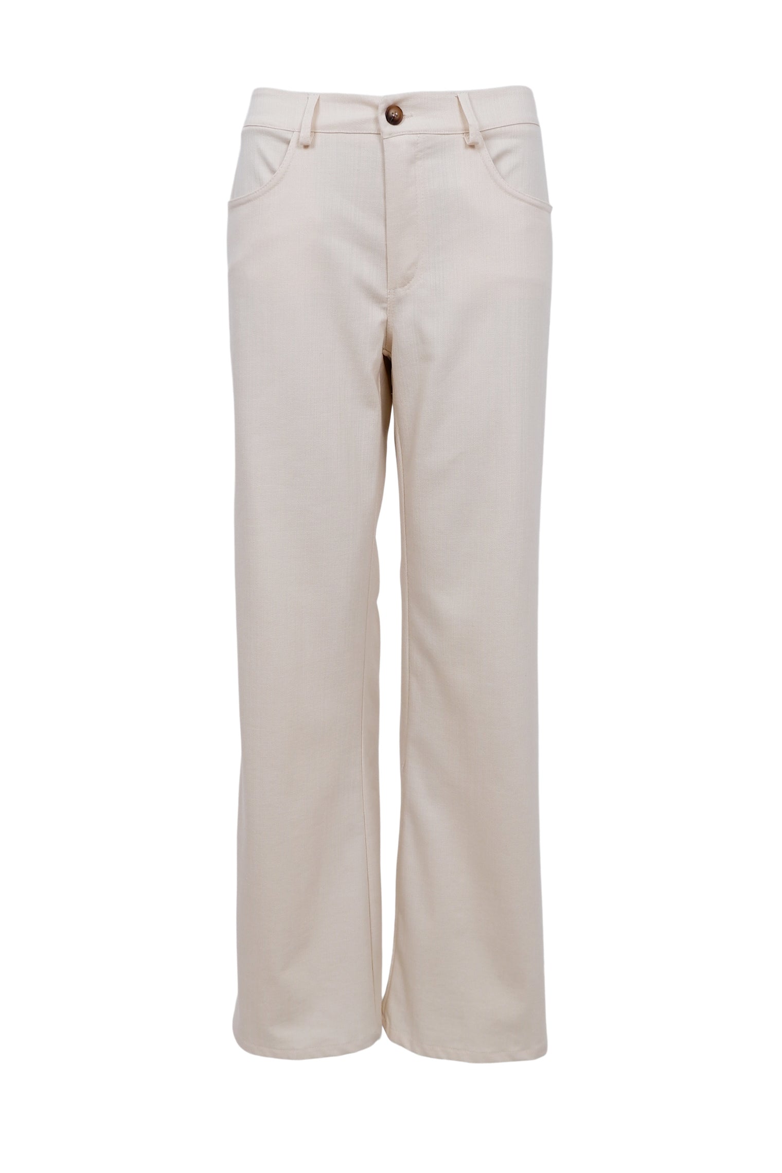 BCBOX Hosen mit Taschen - Off White