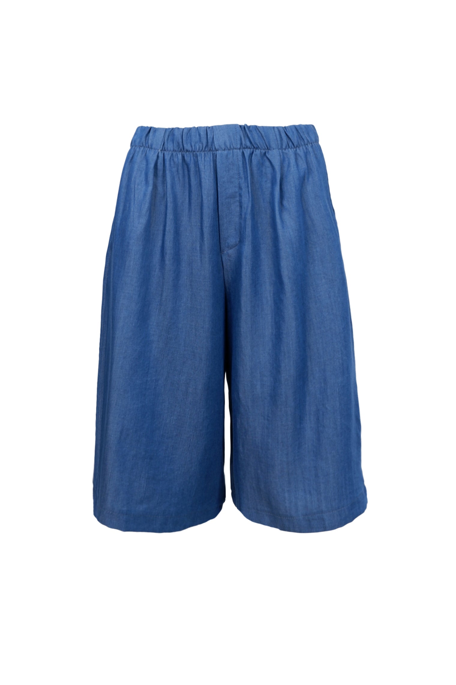 BCPUEBLO Tencel-Shorts - Jeansblau