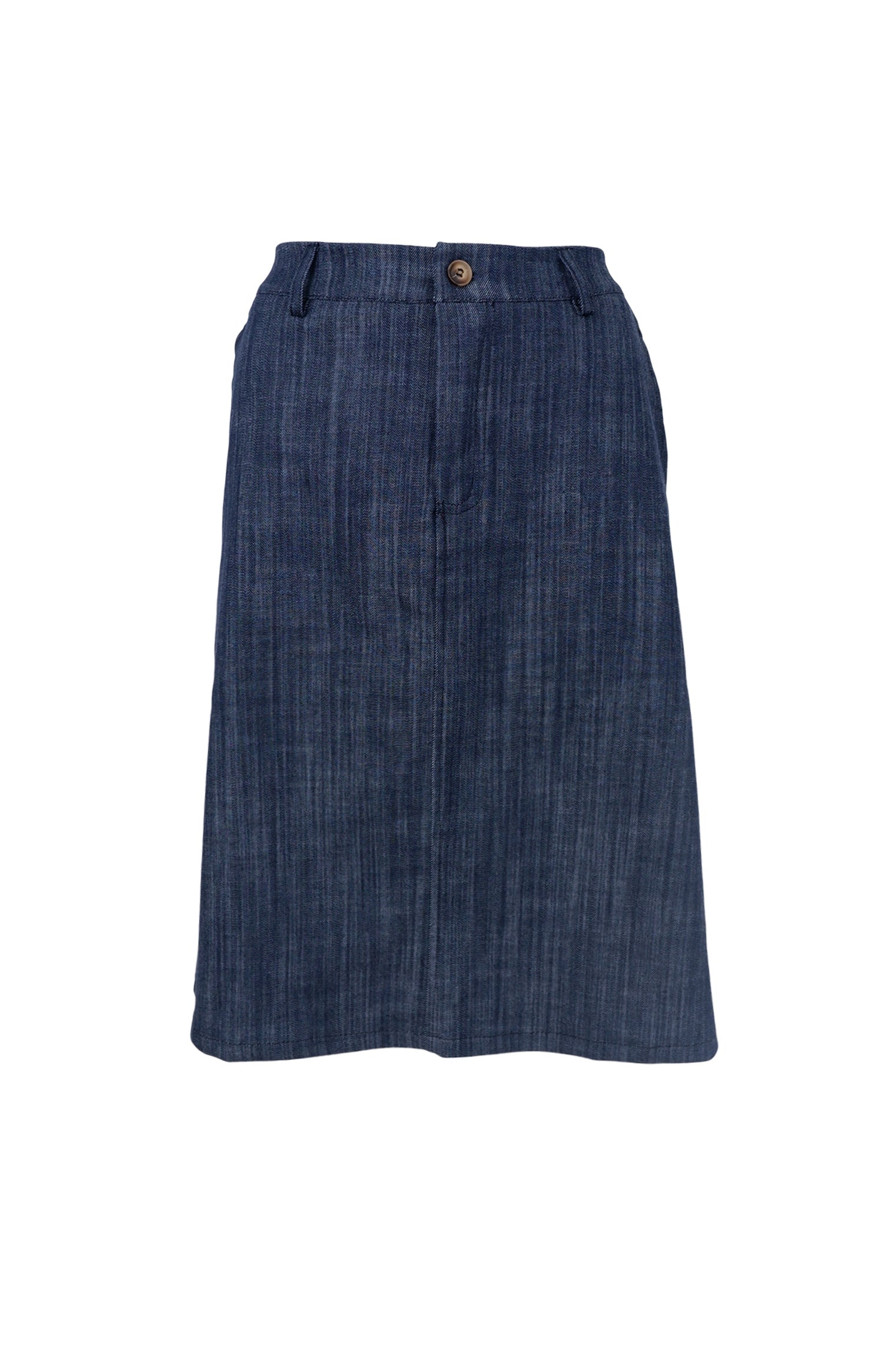 BCBOX Midirock – Navy Denim