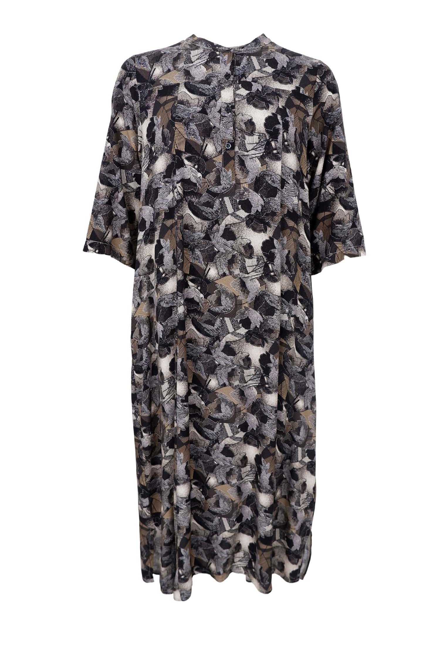 BCKENNA Hemdblusenkleid - Herbstschwarz