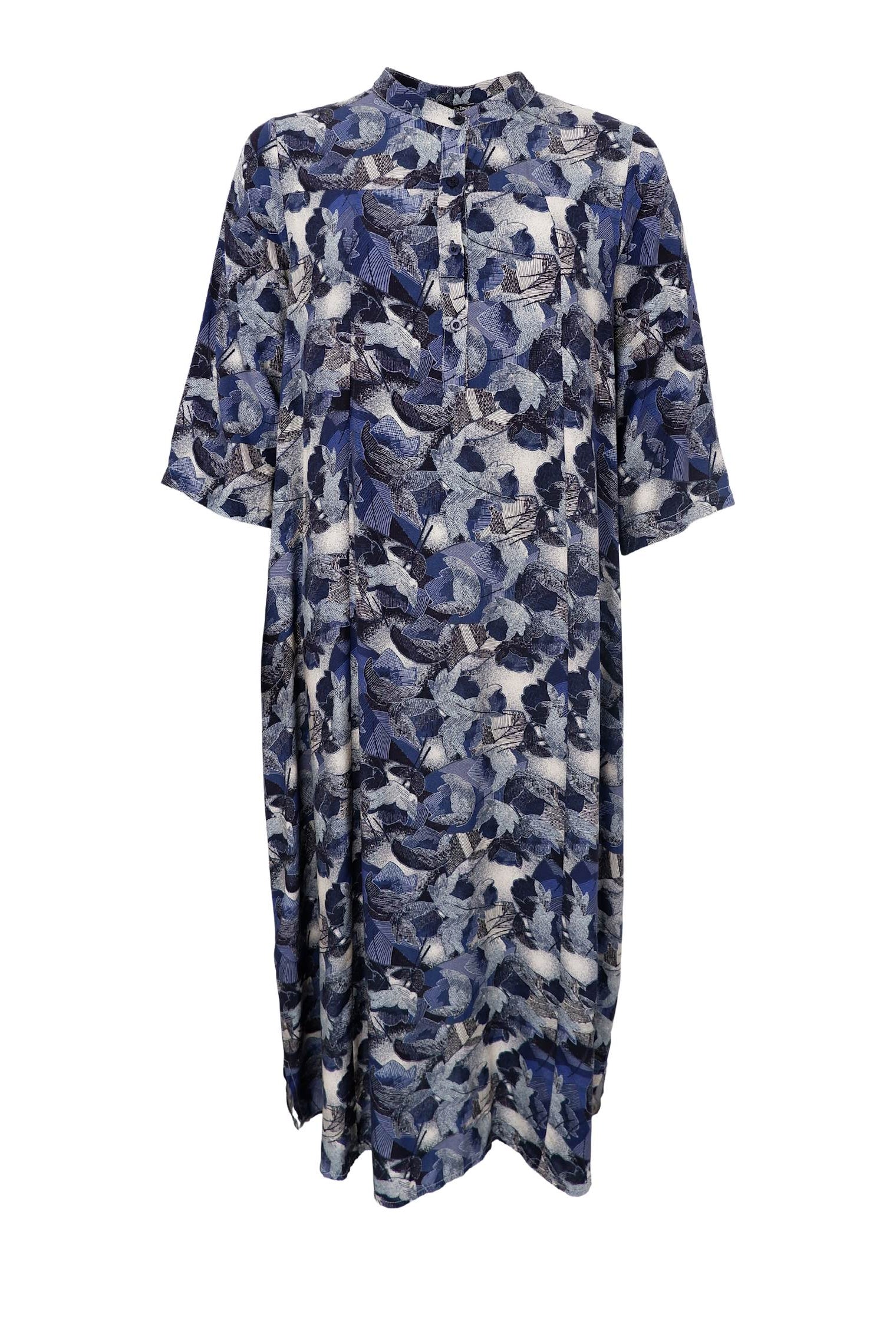 BCKENNA Hemdblusenkleid - Herbstblau