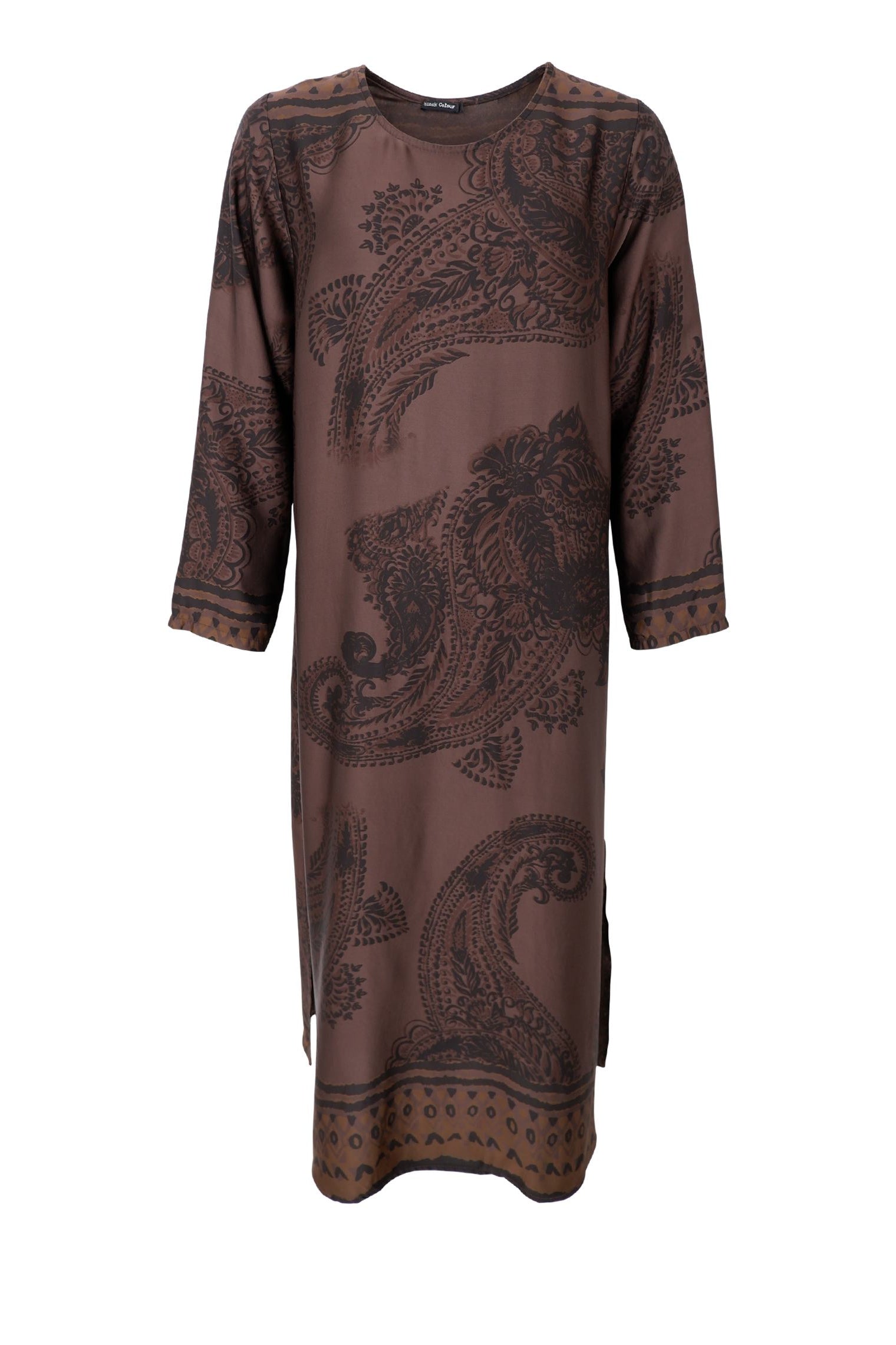 BCJASMINE langes Kleid - Kaffee