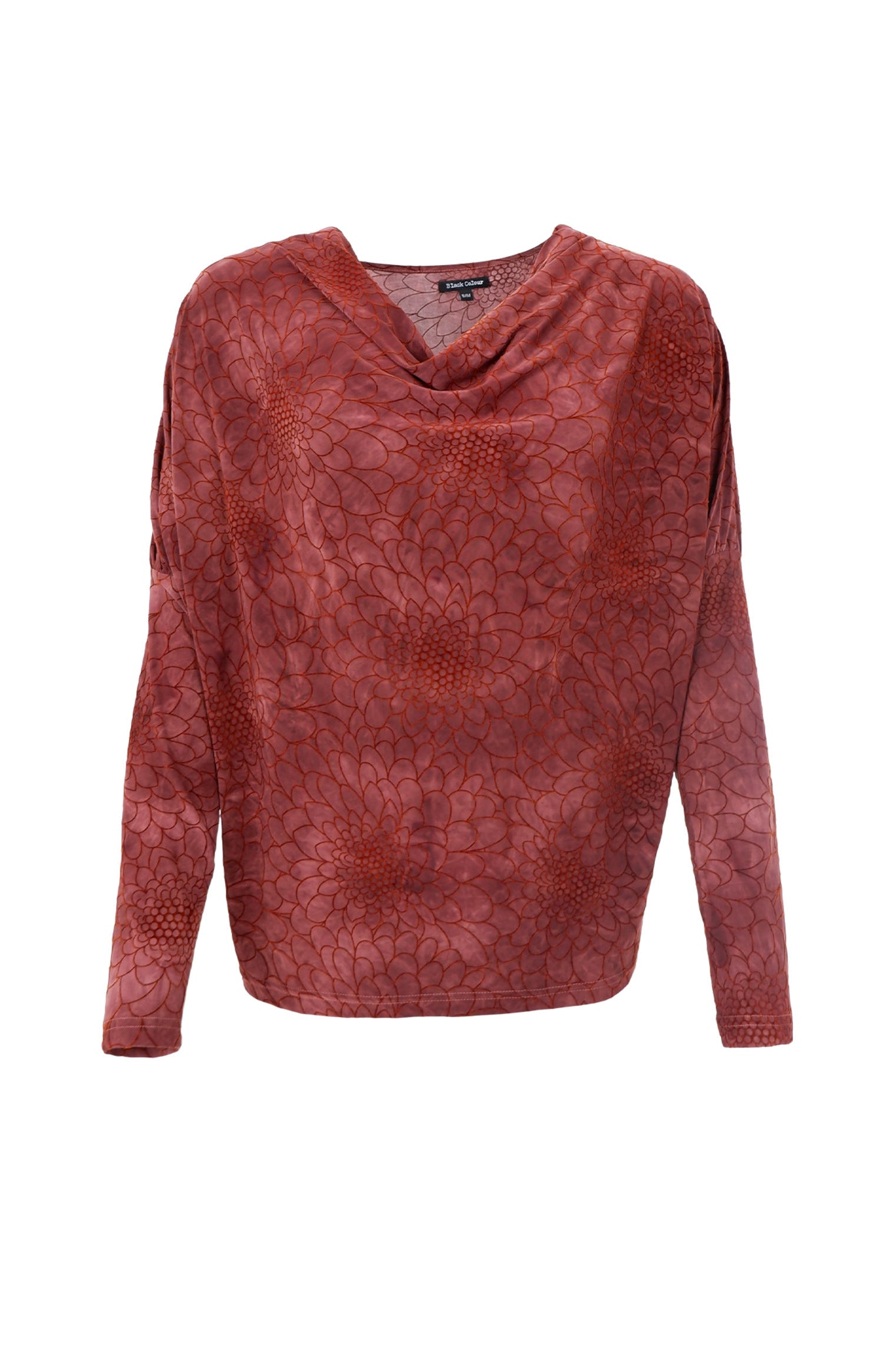 BCTESSA Langarmbluse - Pflaume