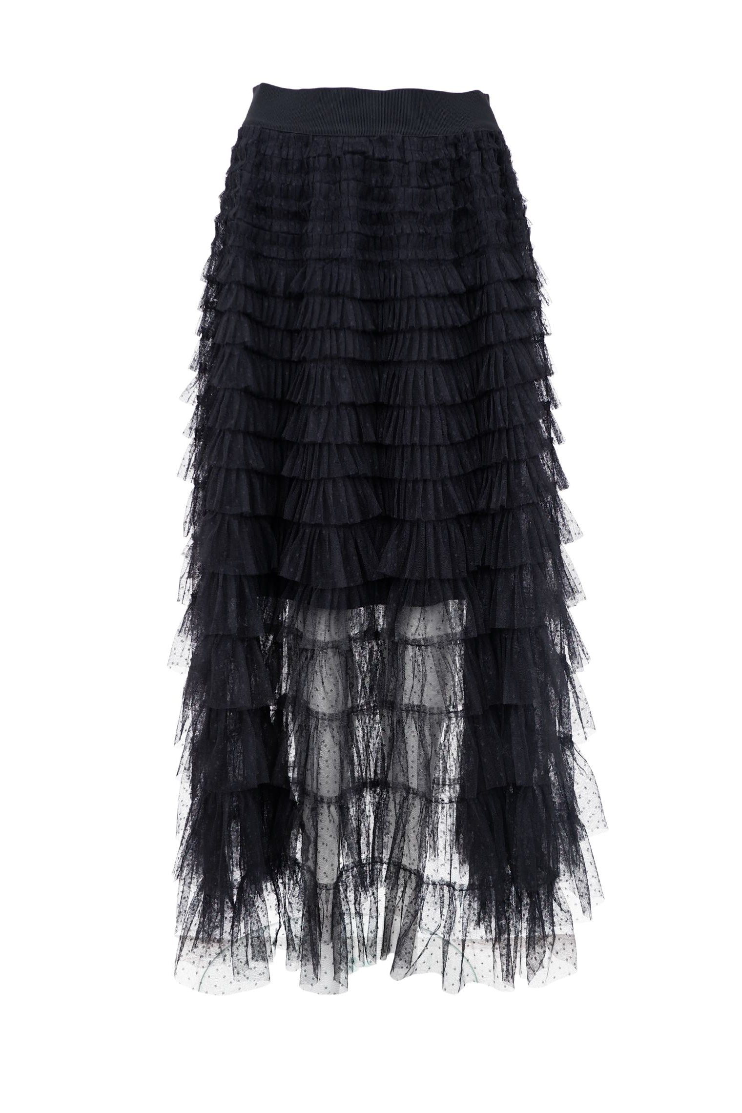 BCANGELINA Netzrock - Schwarz