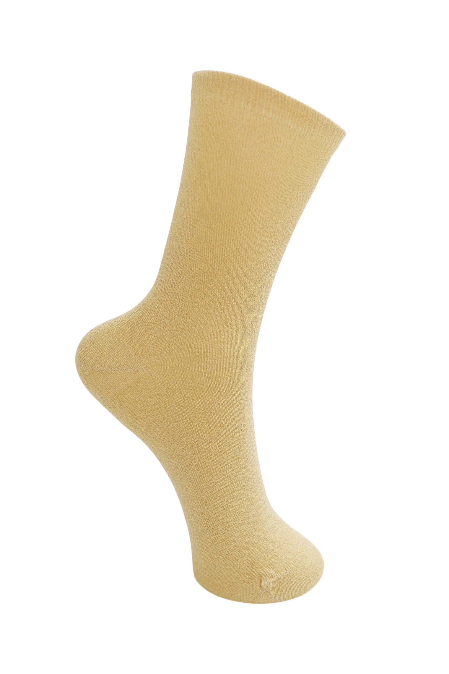 BCLurex sock - Citron - Black Colour